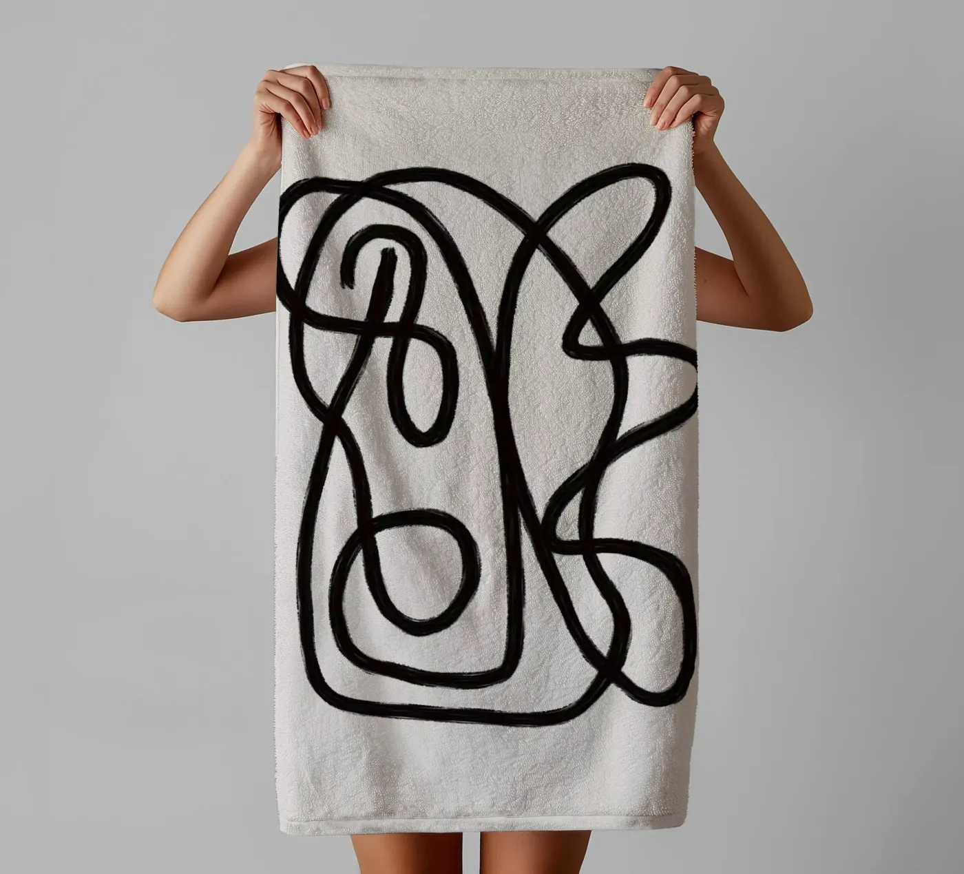 Scribbles 2 asciugamano da bagno da Studio Memb