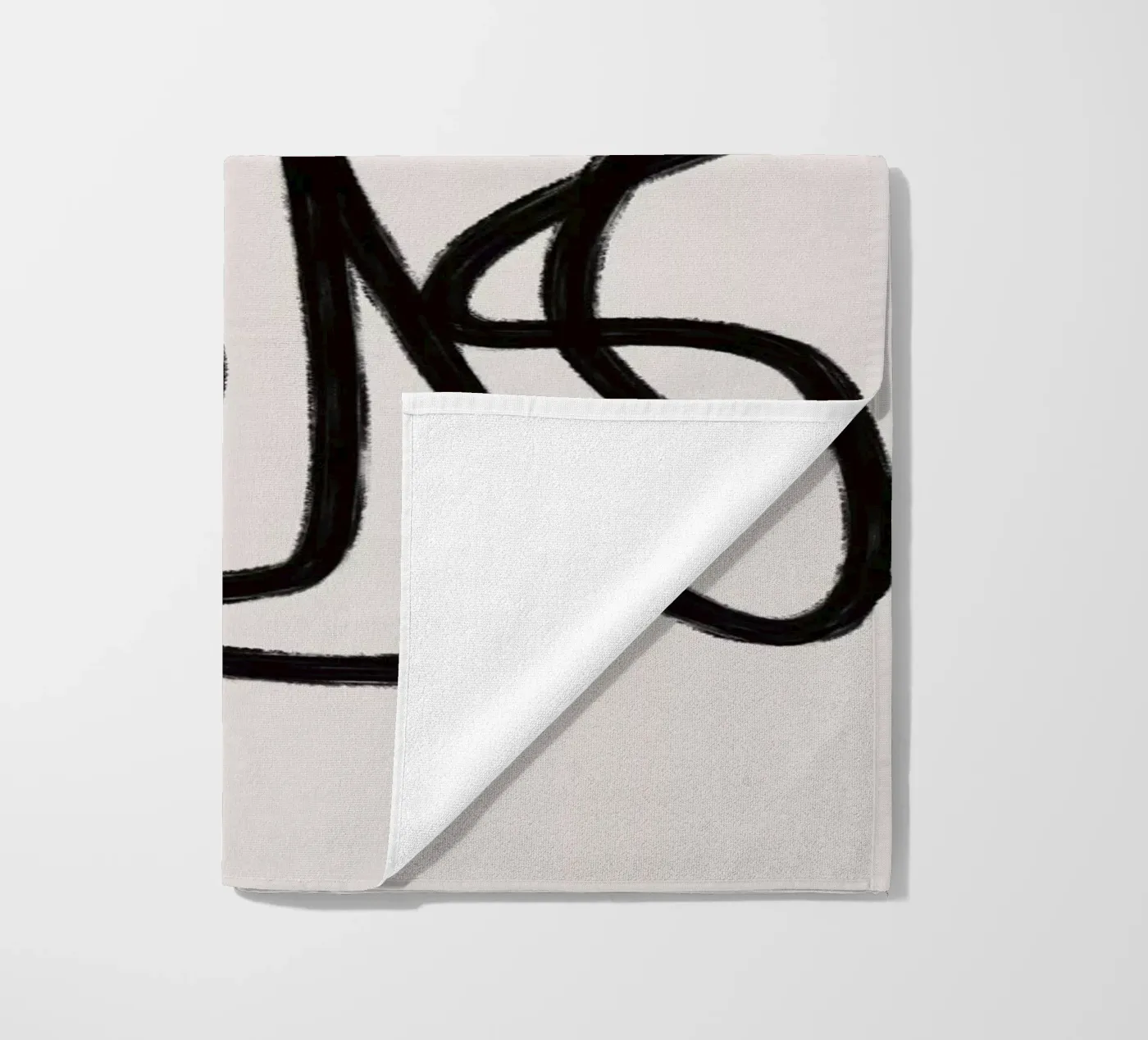 Scribbles 2 Strandtuch von Studio Memb
