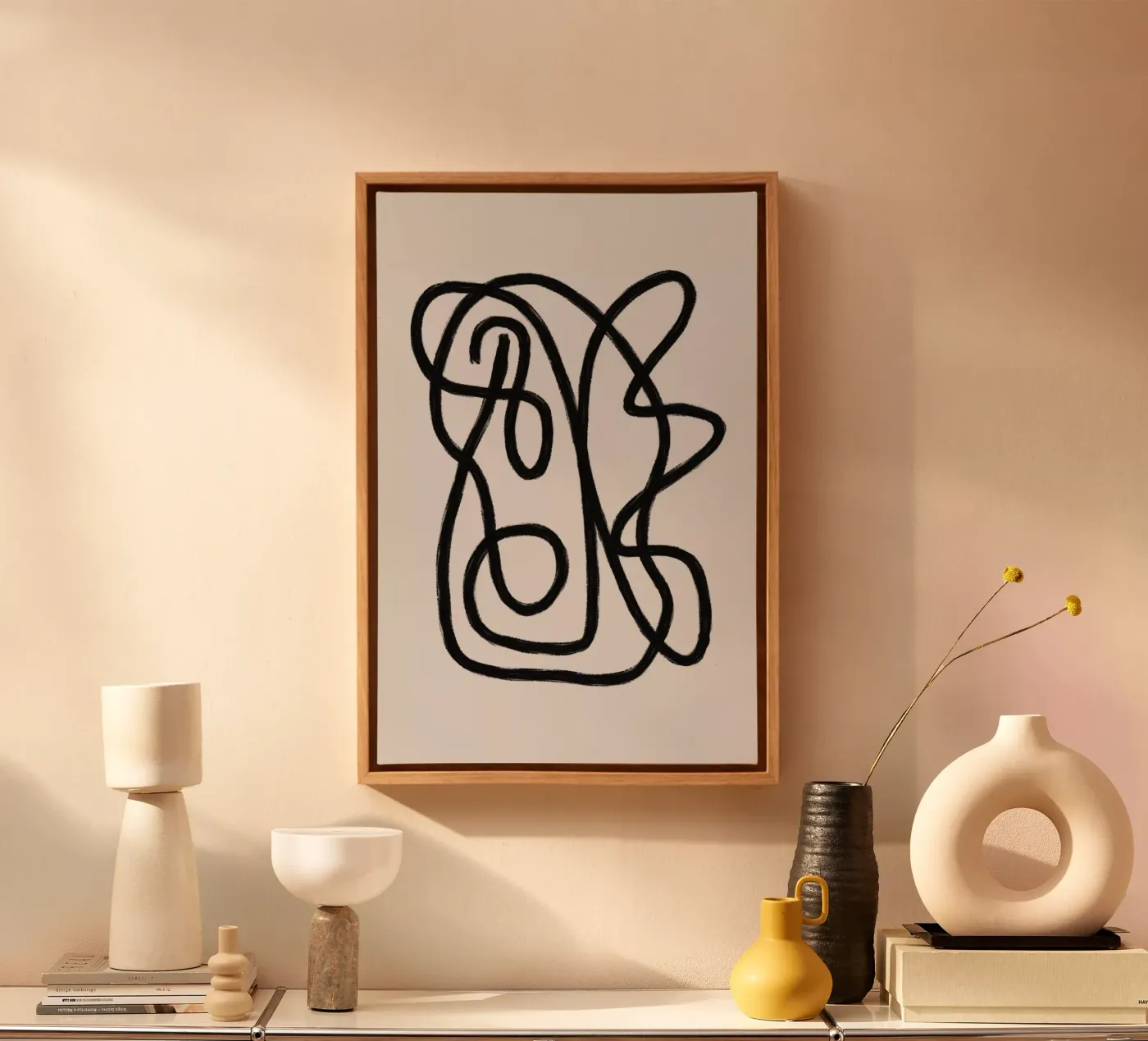 Scribbles 2 Leinwand von Studio Memb