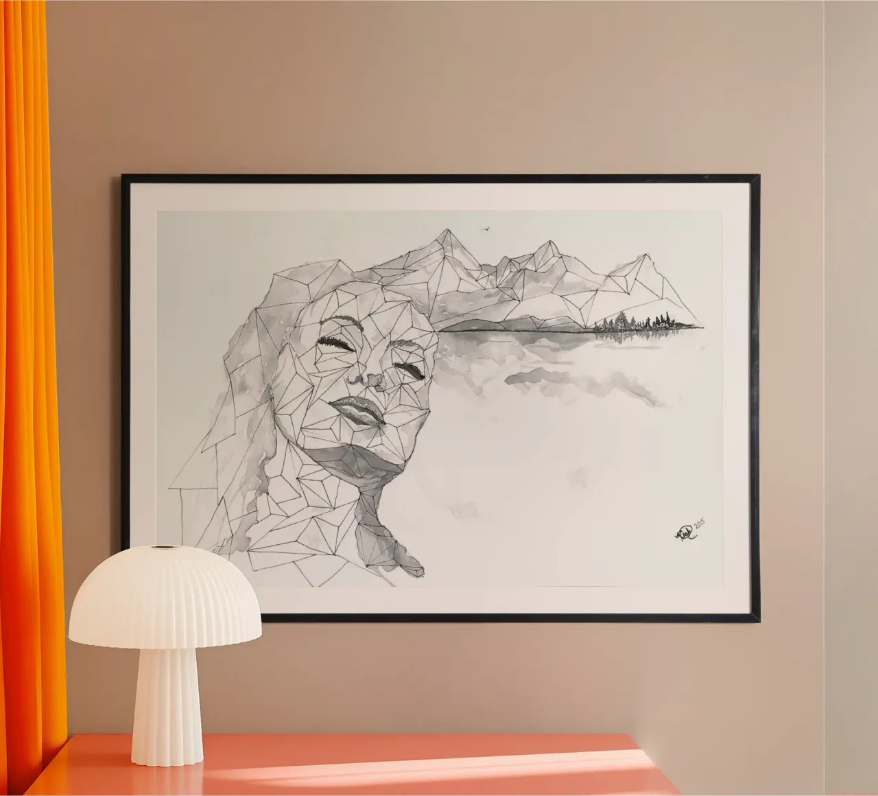 I am a Dreamer poster by Larissa van der Laan