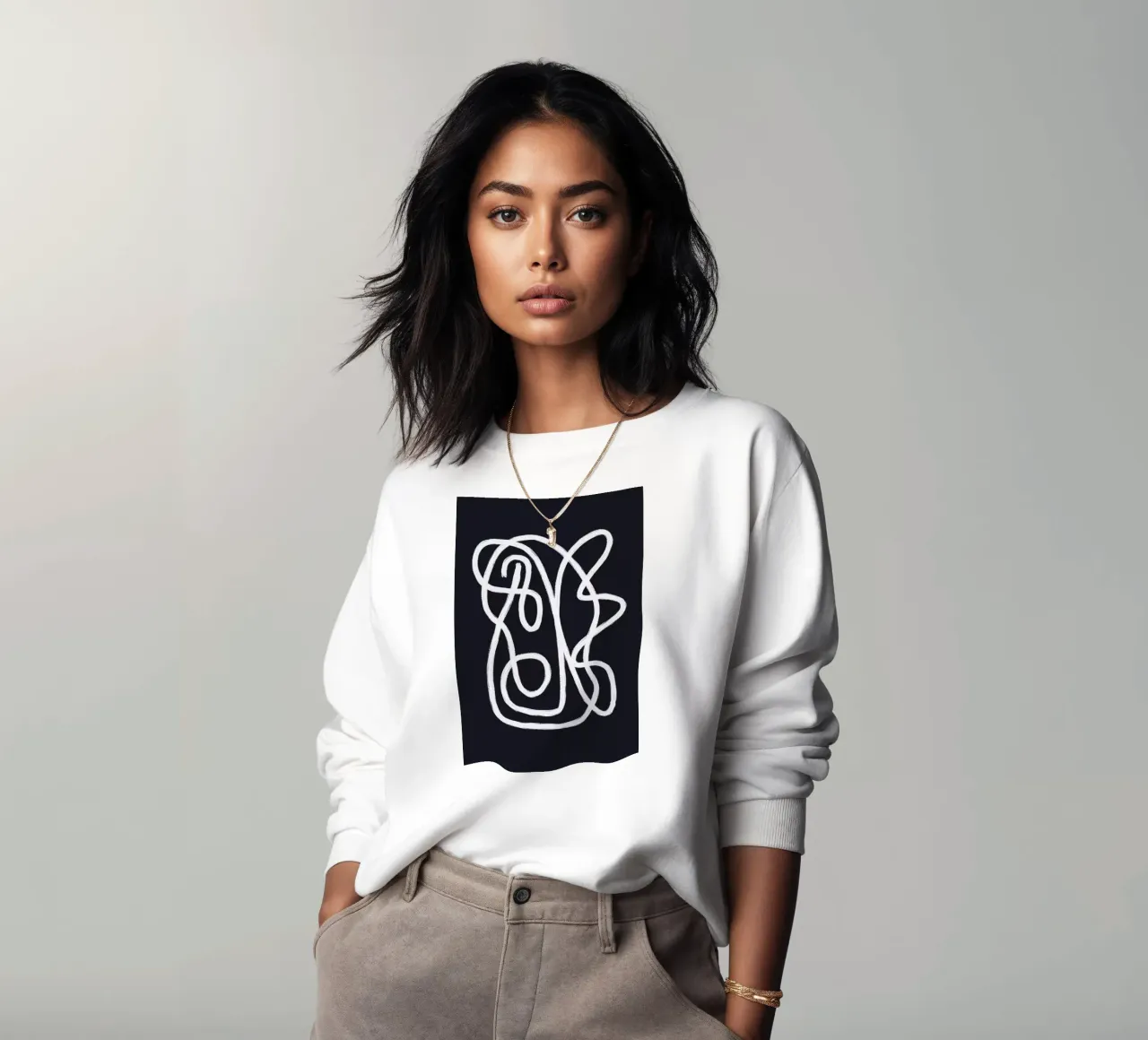 Scribbles 2X sweatshirt by Studio Memb