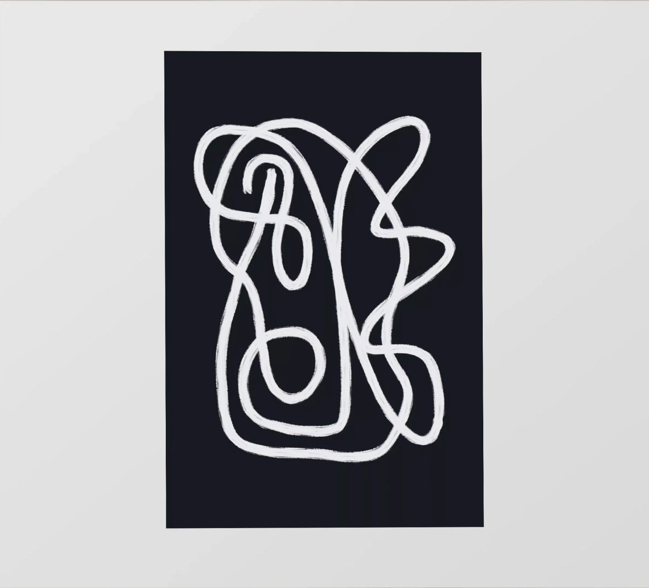 Scribbles 2X telo in pvc da Studio Memb