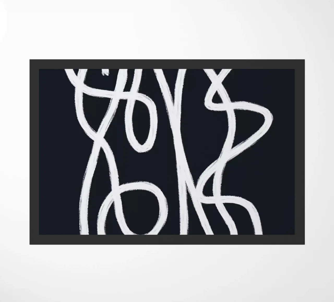 Scribbles 2X deurmat van Studio Memb