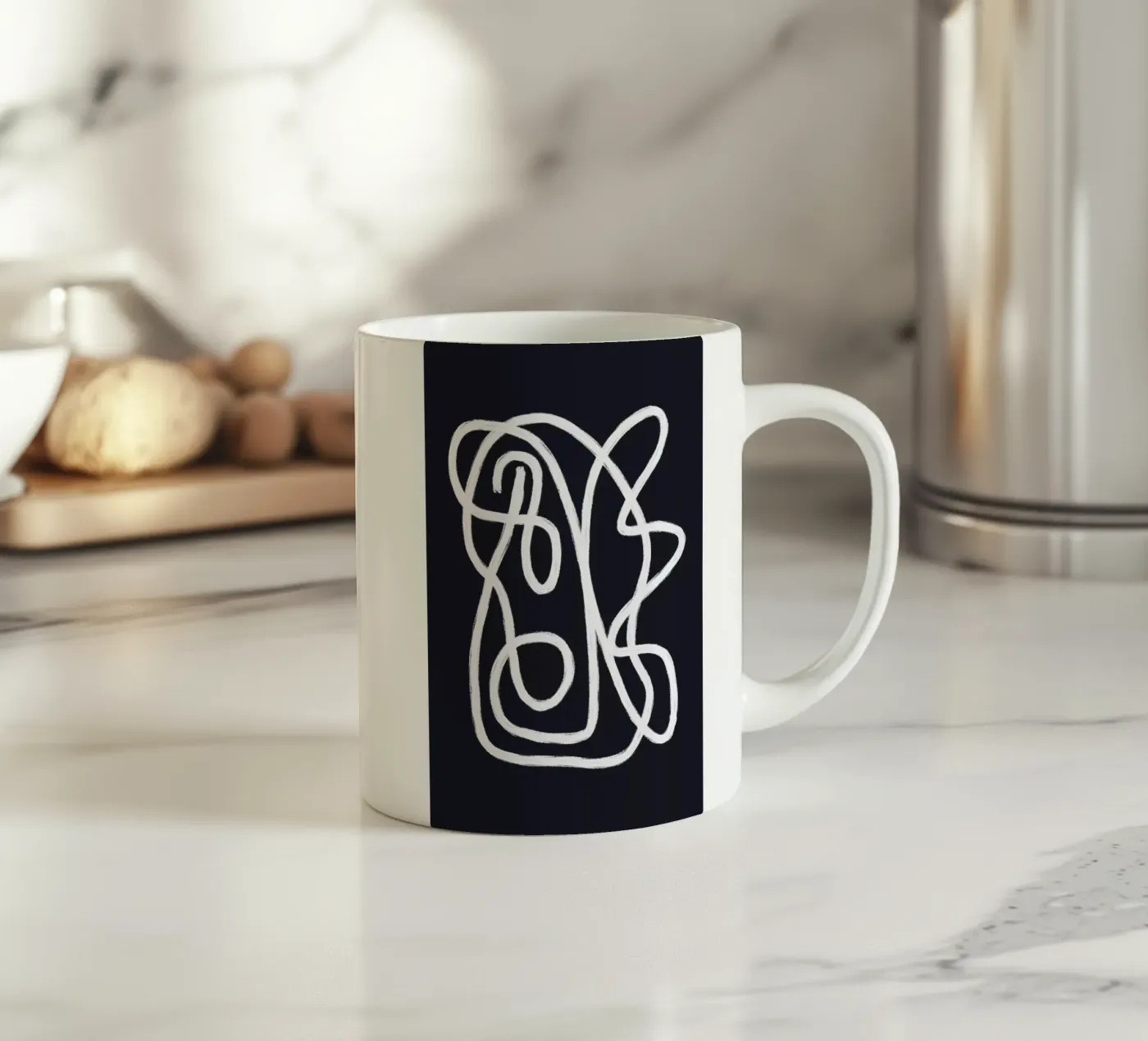 Scribbles 2X ceramic mug by Studio Memb
