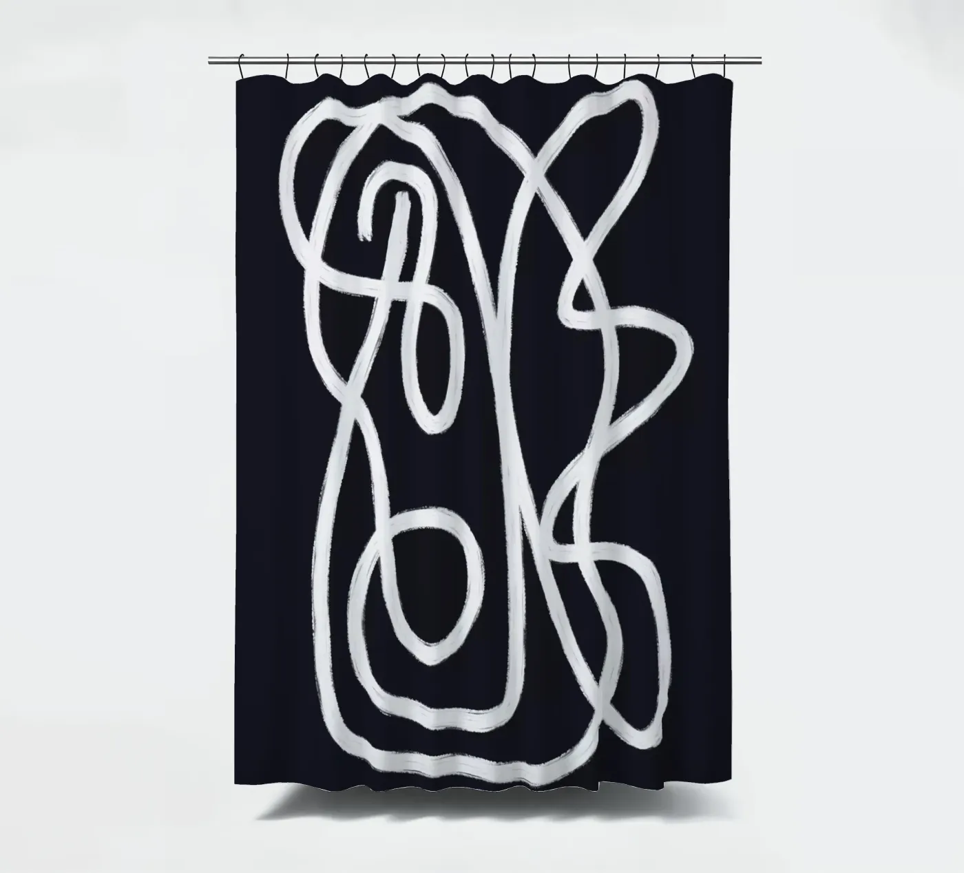 Scribbles 2X Duschvorhang von Studio Memb