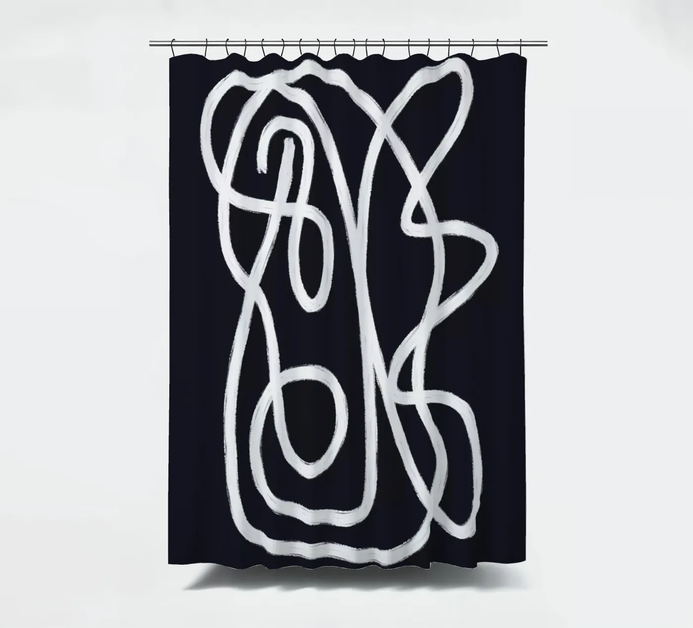 Scribbles 2X douchegordijn van Studio Memb