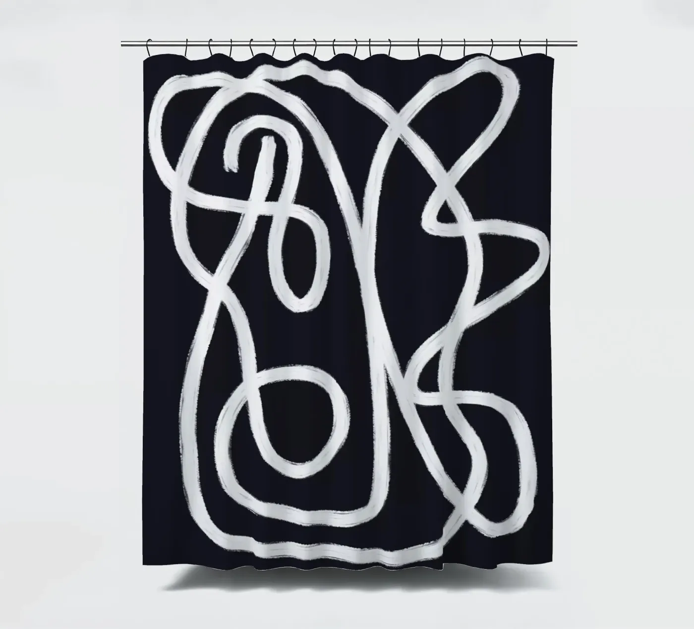 Scribbles 2X douchegordijn van Studio Memb