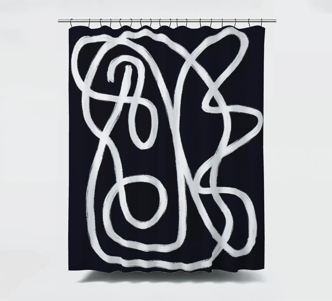 Scribbles 2X Duschvorhang von Studio Memb