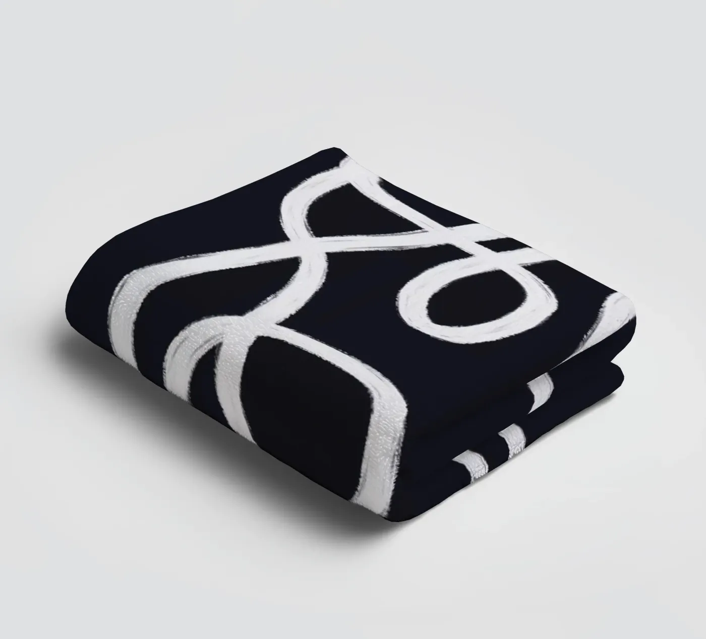 Scribbles 2X badhanddoek van Studio Memb