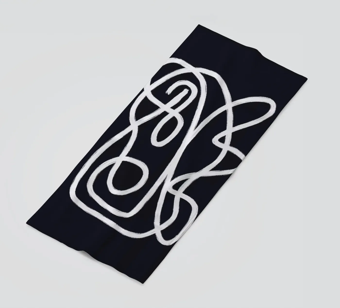 Scribbles 2X strandhanddoek van Studio Memb