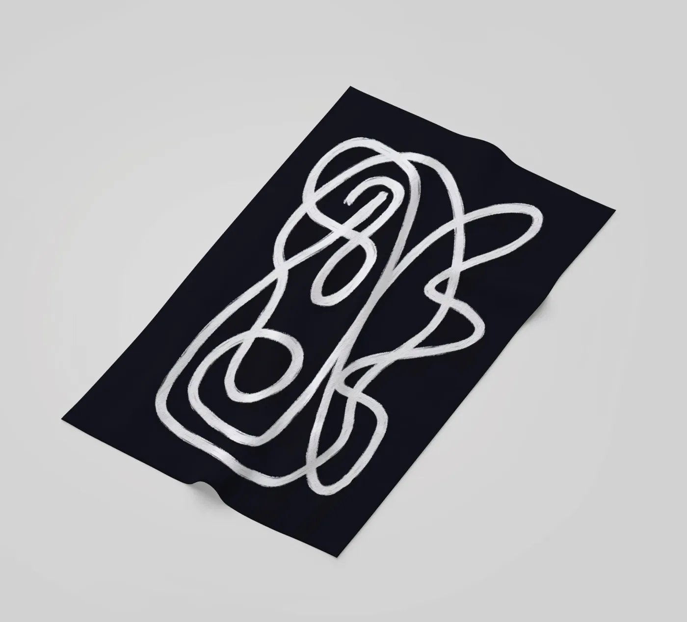 Scribbles 2X strandhanddoek van Studio Memb