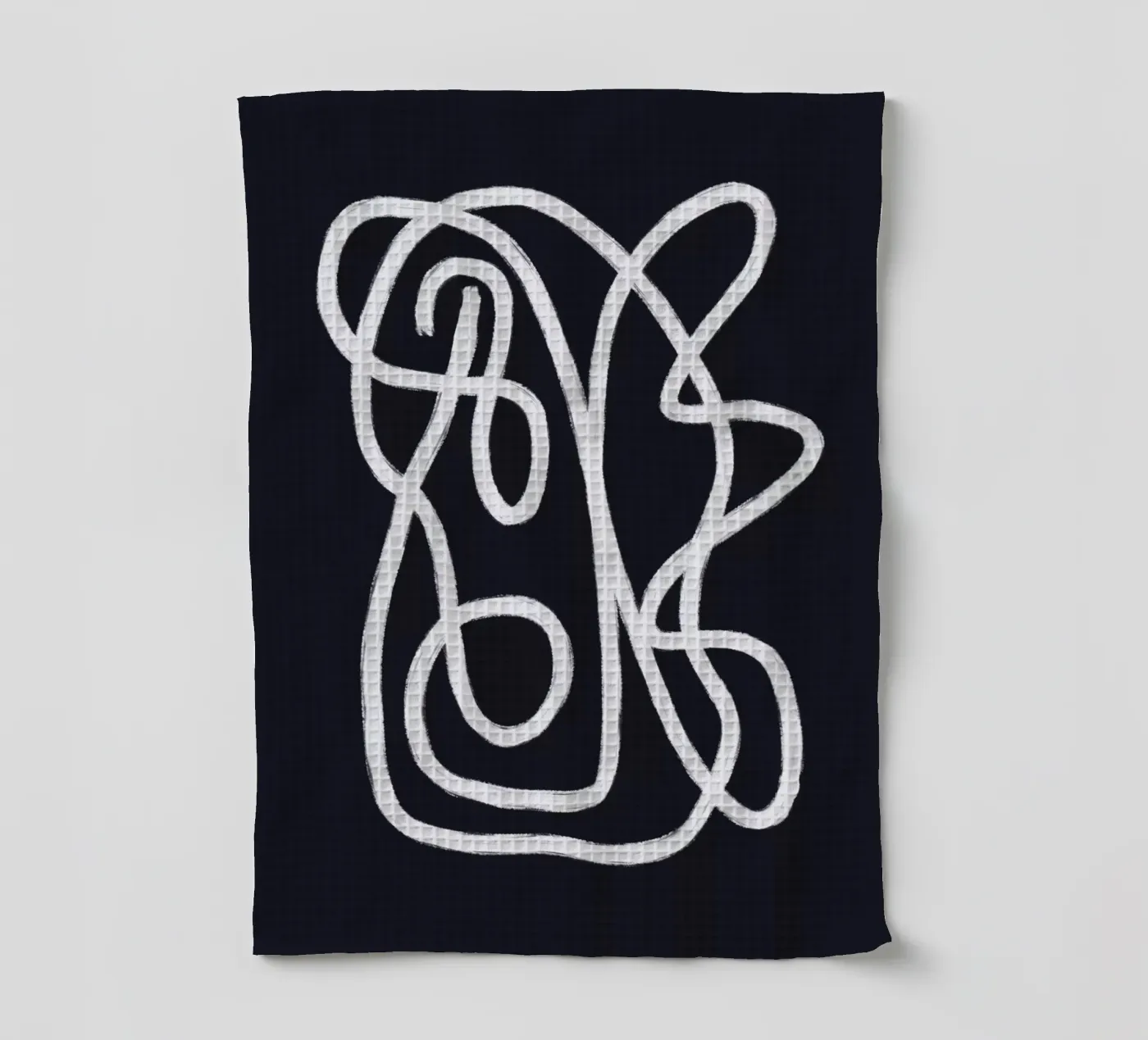 Scribbles 2X theedoek van Studio Memb