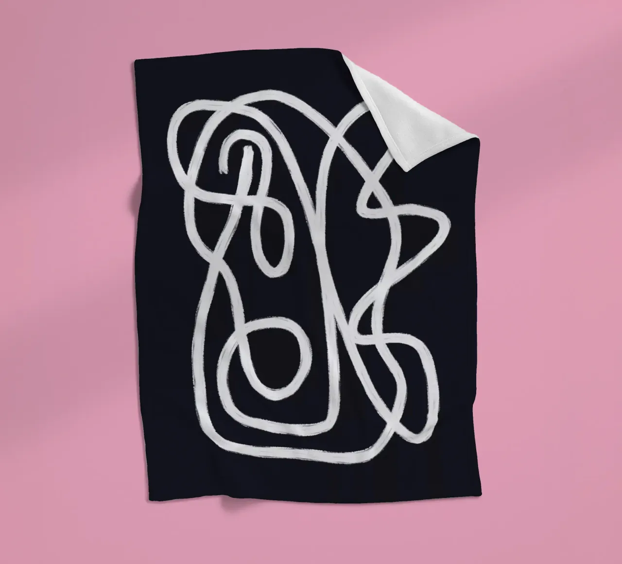 Scribbles 2X fleecedeken van Studio Memb