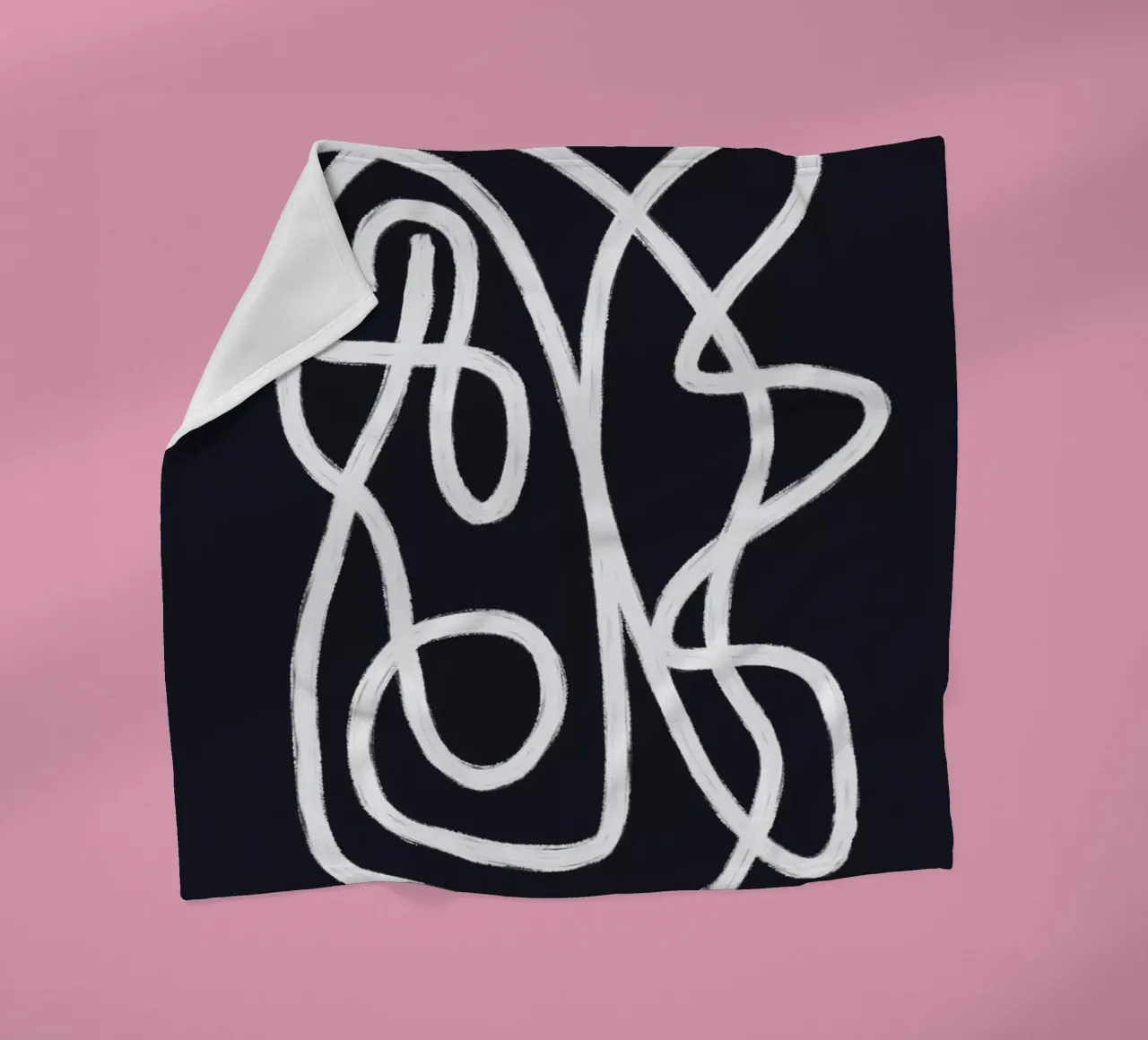 Scribbles 2X fleecedeken van Studio Memb