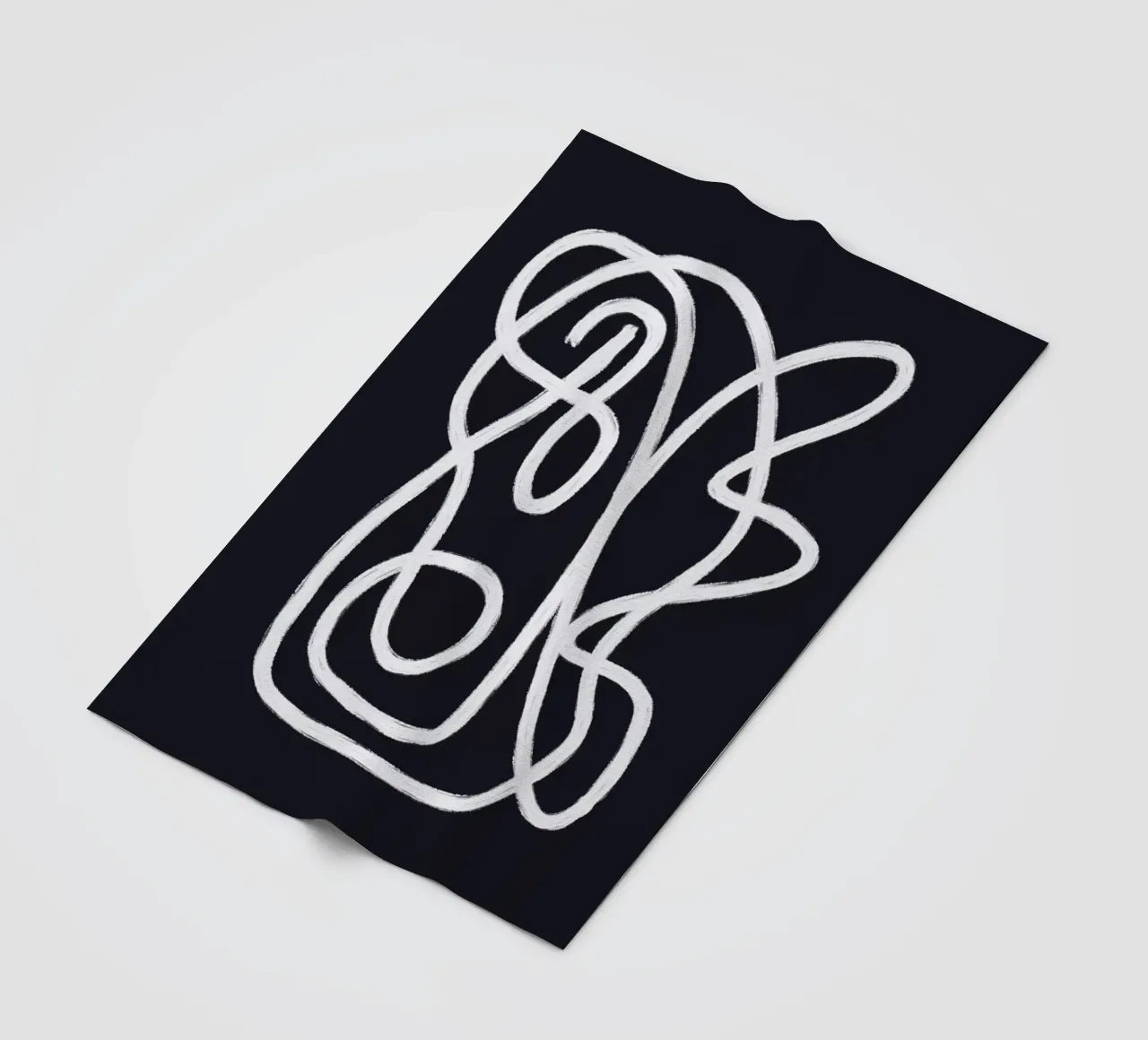 Scribbles 2X fleecedeken van Studio Memb