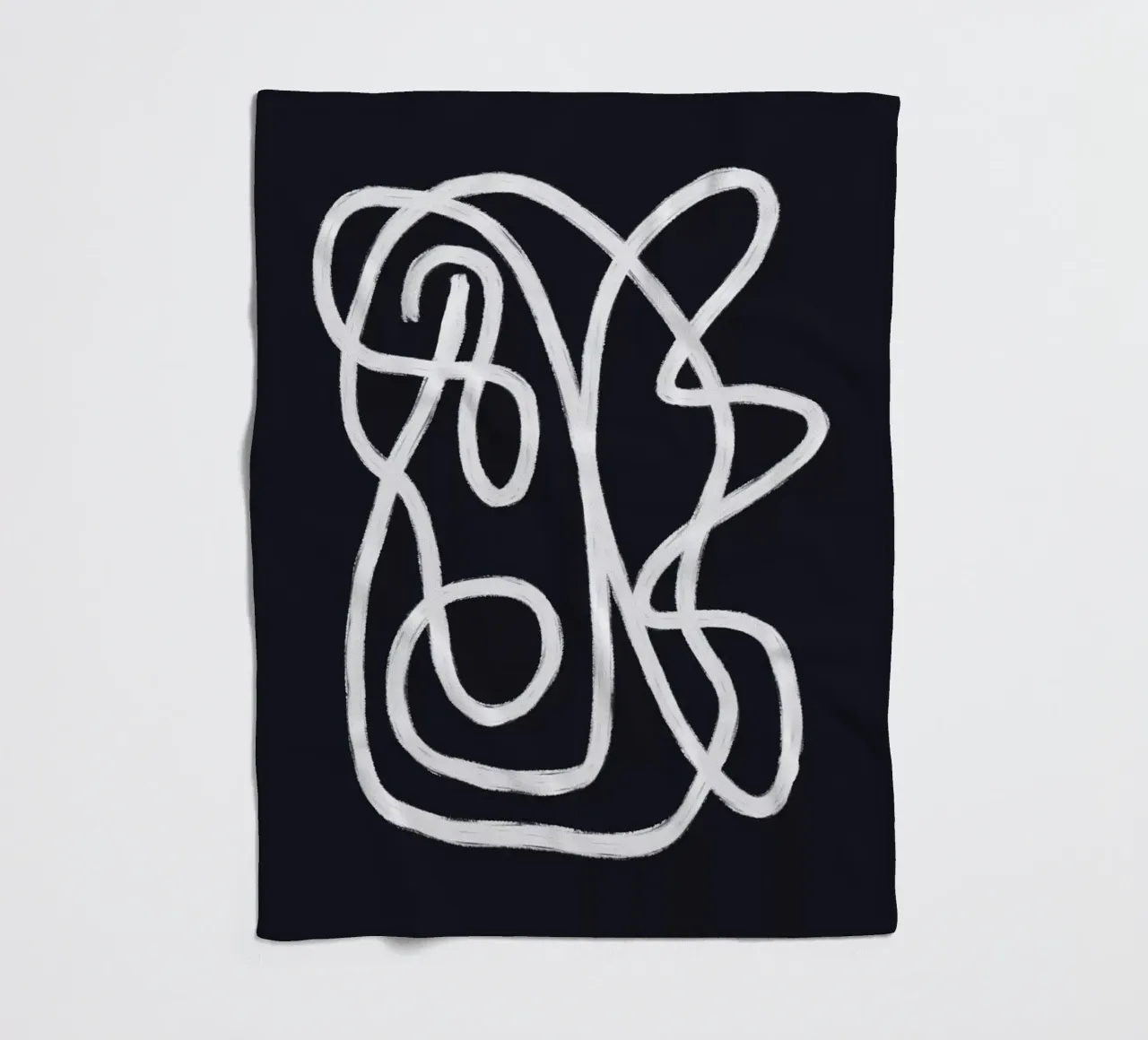 Scribbles 2X fleecedeken van Studio Memb