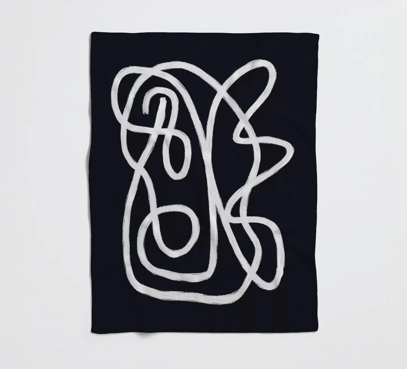 Scribbles 2X fleecedeken van Studio Memb