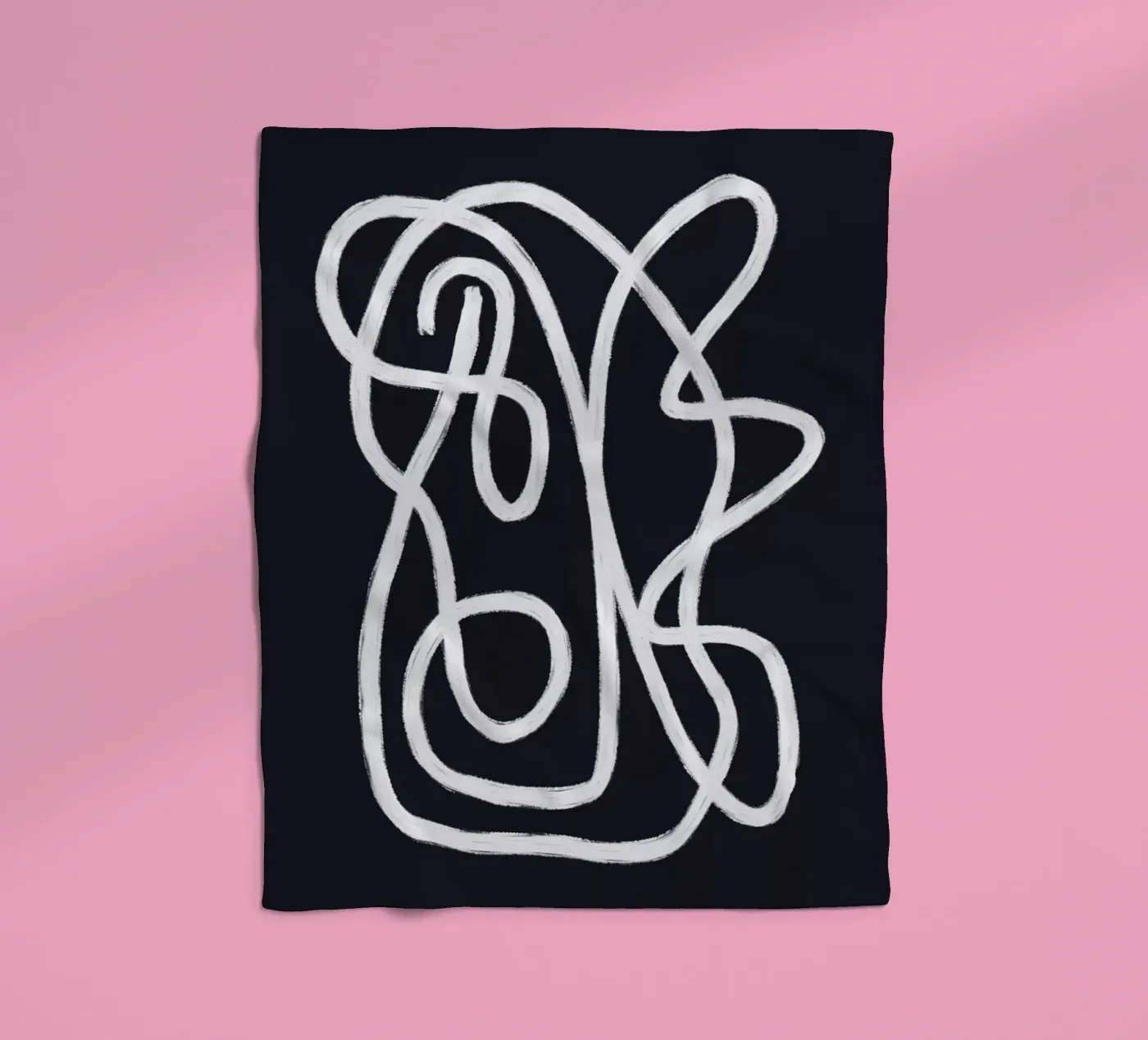 Scribbles 2X fleecedeken van Studio Memb