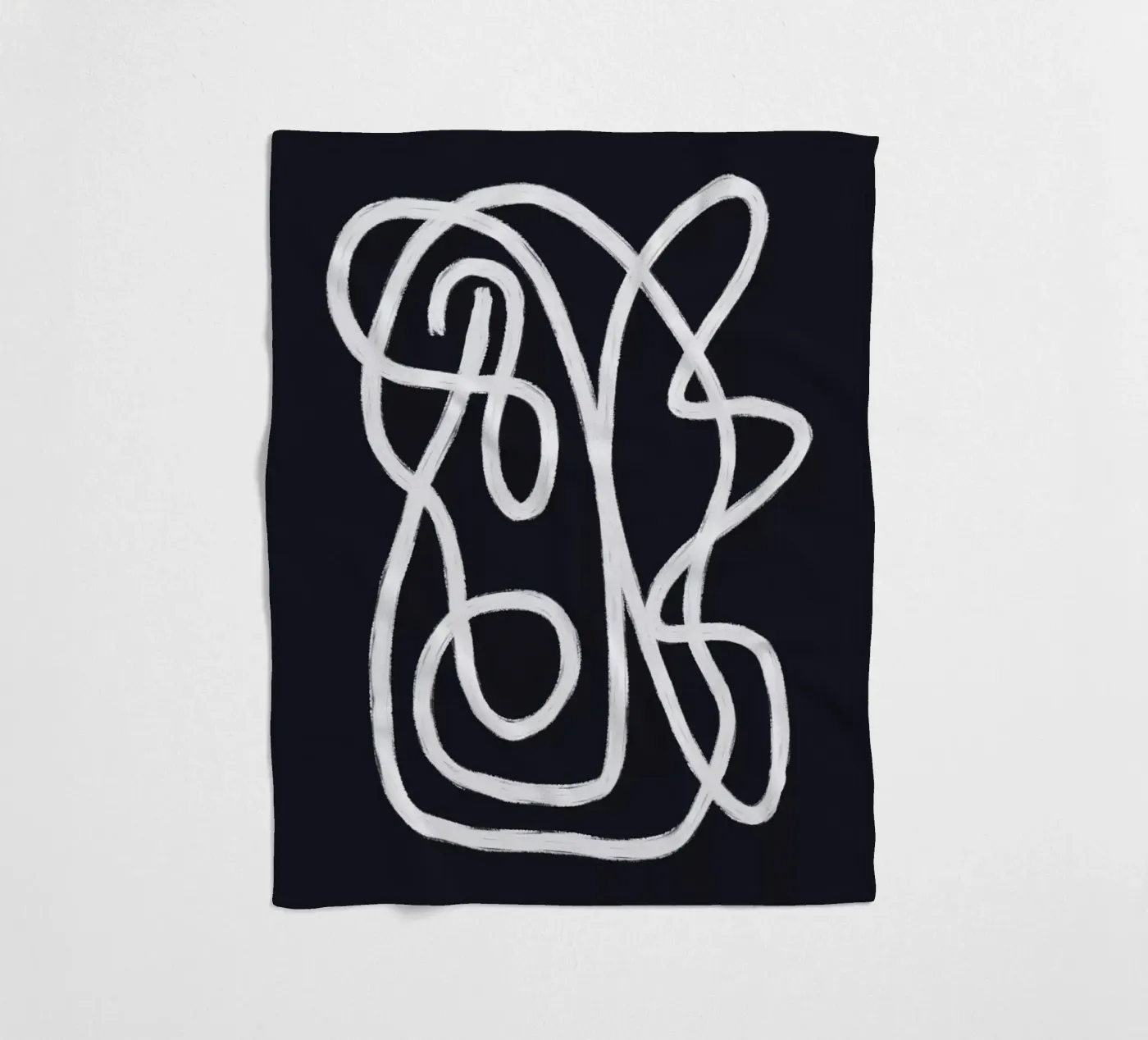 Scribbles 2X fleecedeken van Studio Memb