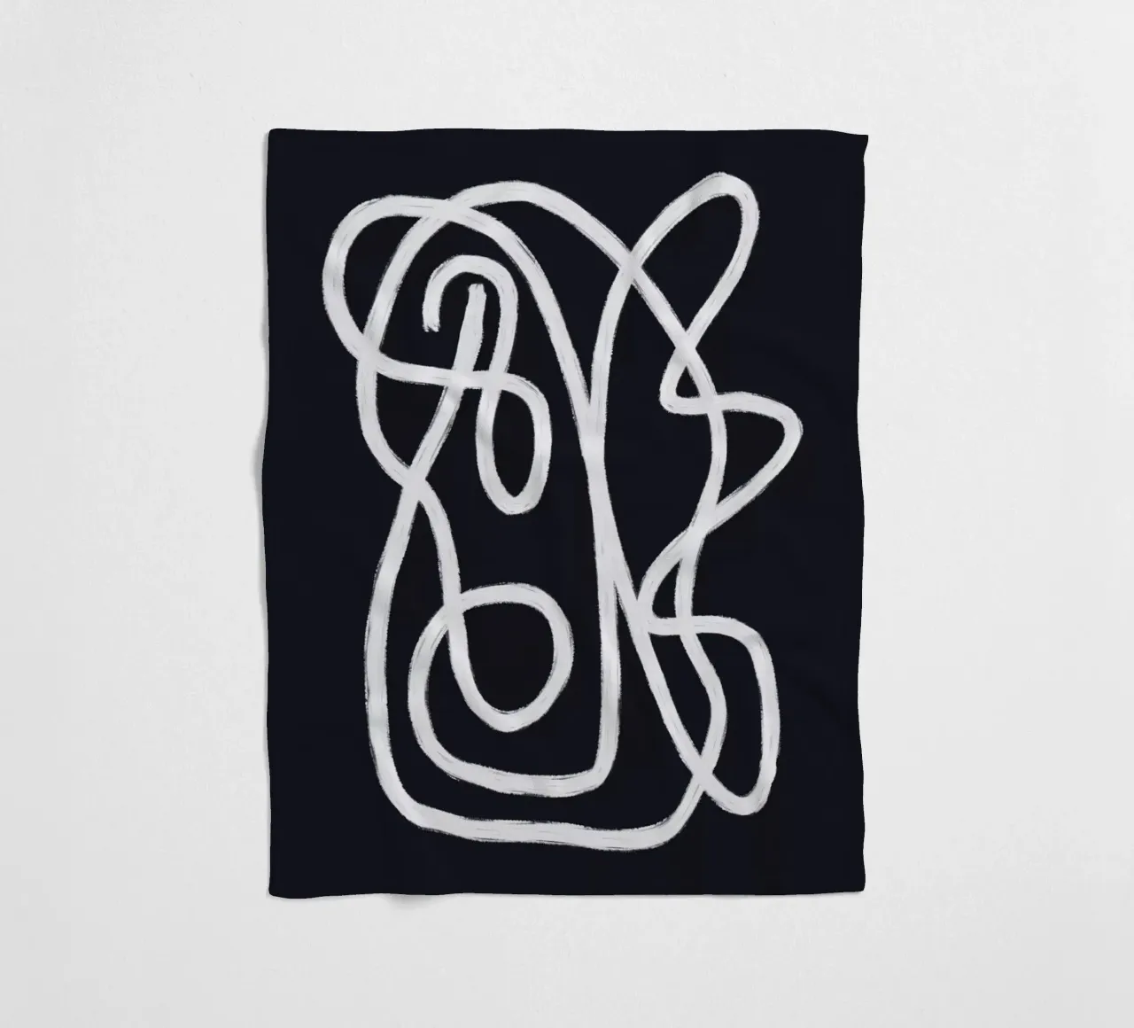 Scribbles 2X fleecedeken van Studio Memb