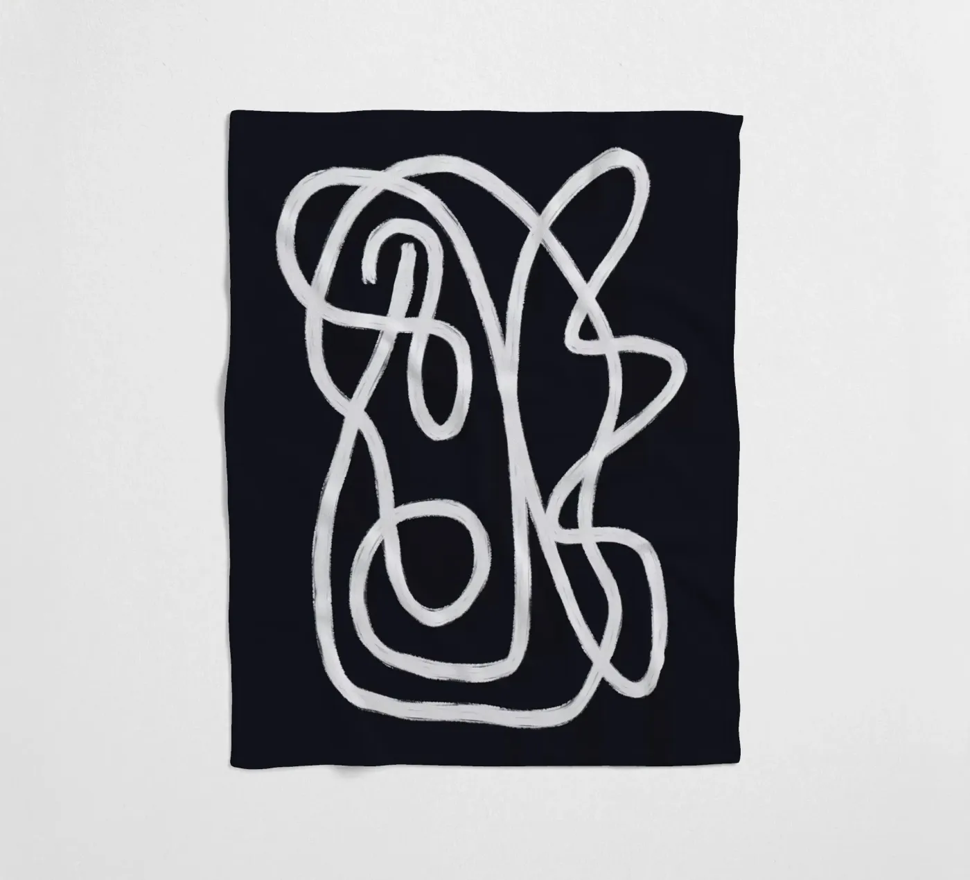 Scribbles 2X fleecedeken van Studio Memb