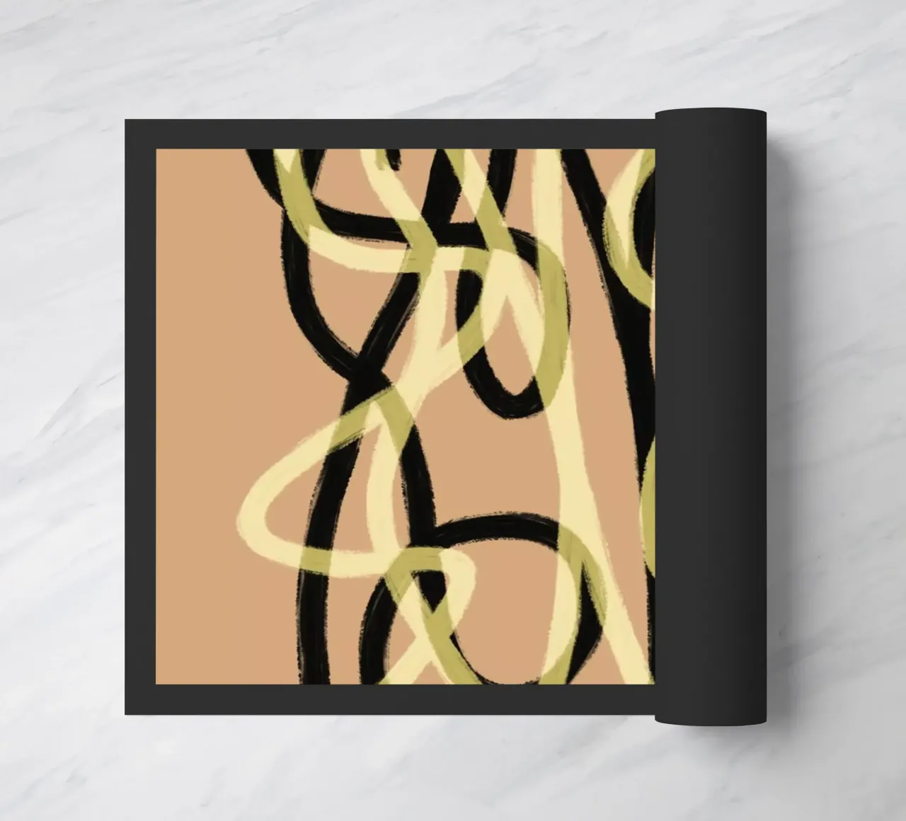 Scribbles 3 doormat by Studio Memb