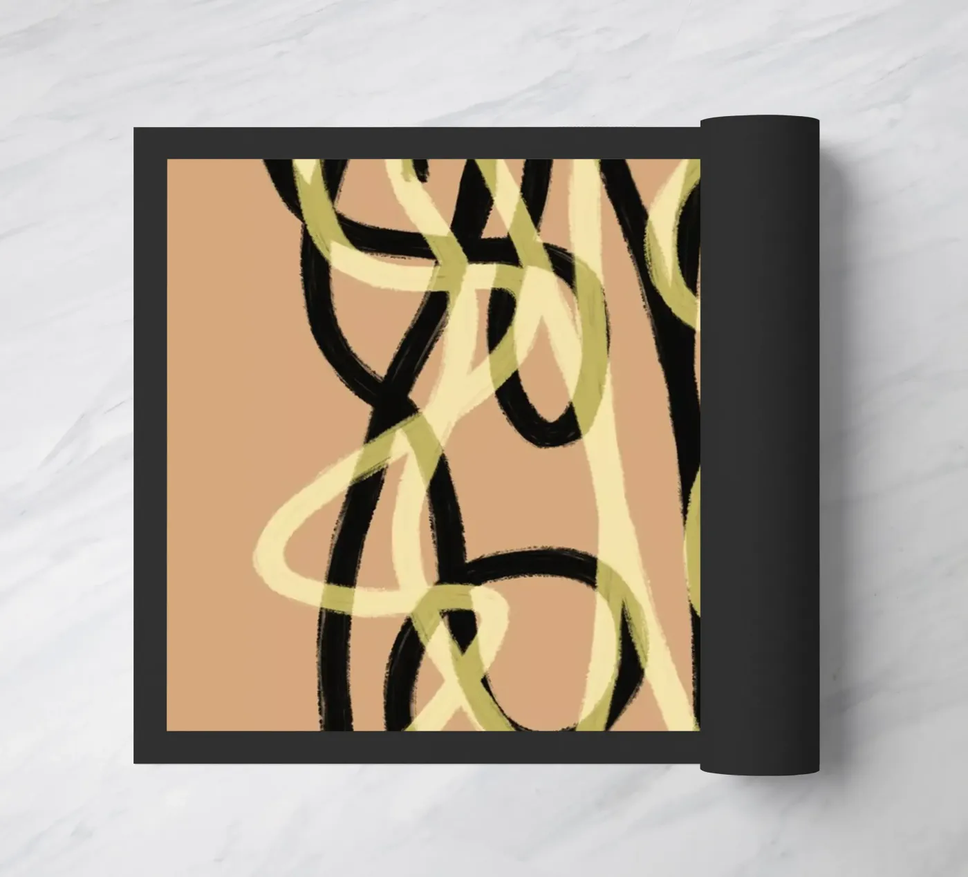 Scribbles 3 doormat by Studio Memb