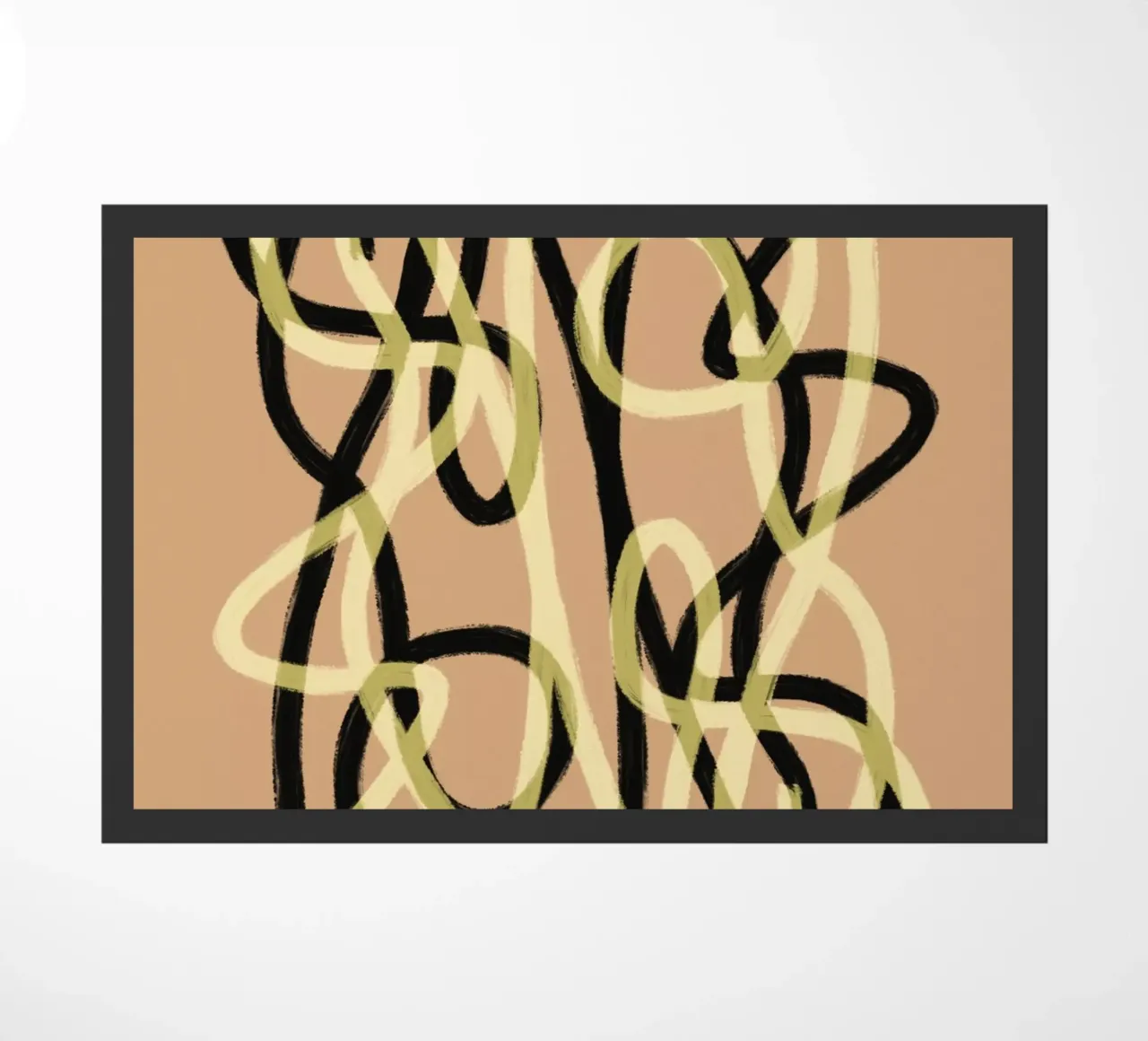 Scribbles 3 doormat by Studio Memb