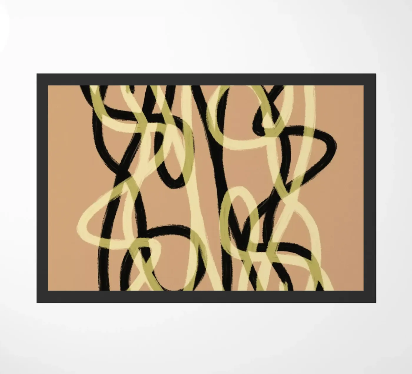 Scribbles 3 doormat by Studio Memb