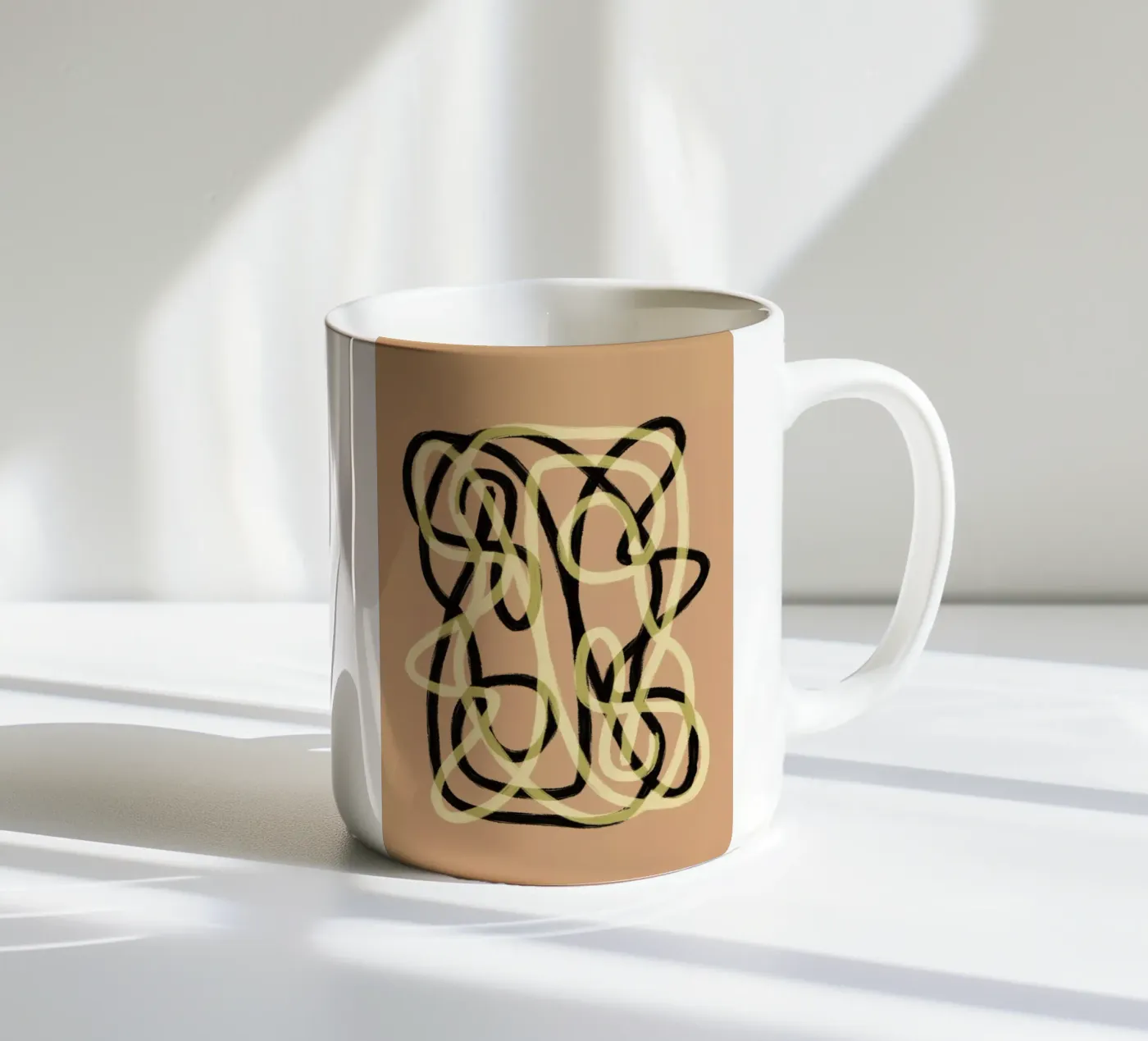 Scribbles 3 keramische mok van Studio Memb