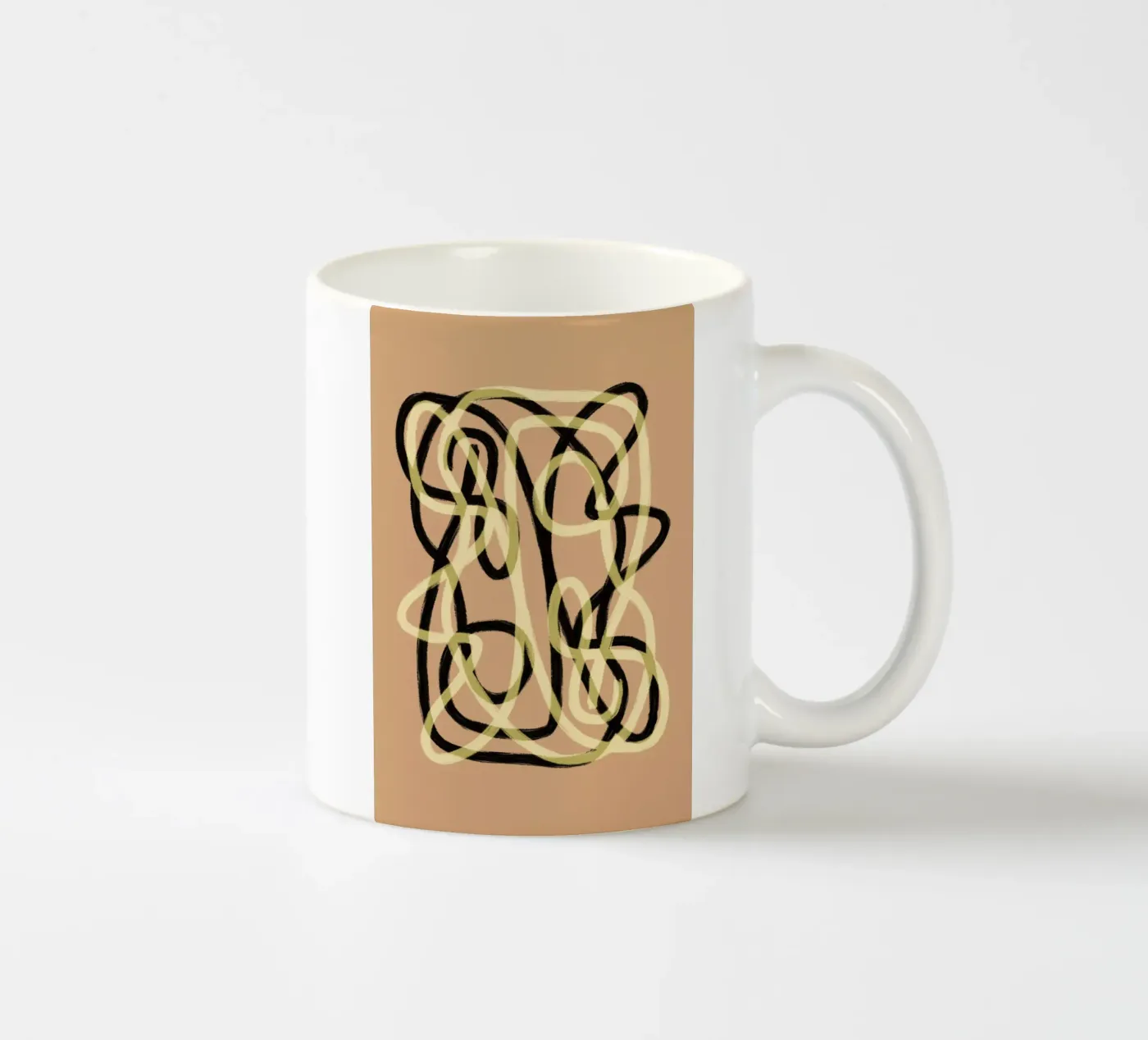 Scribbles 3 ceramic mug by Studio Memb