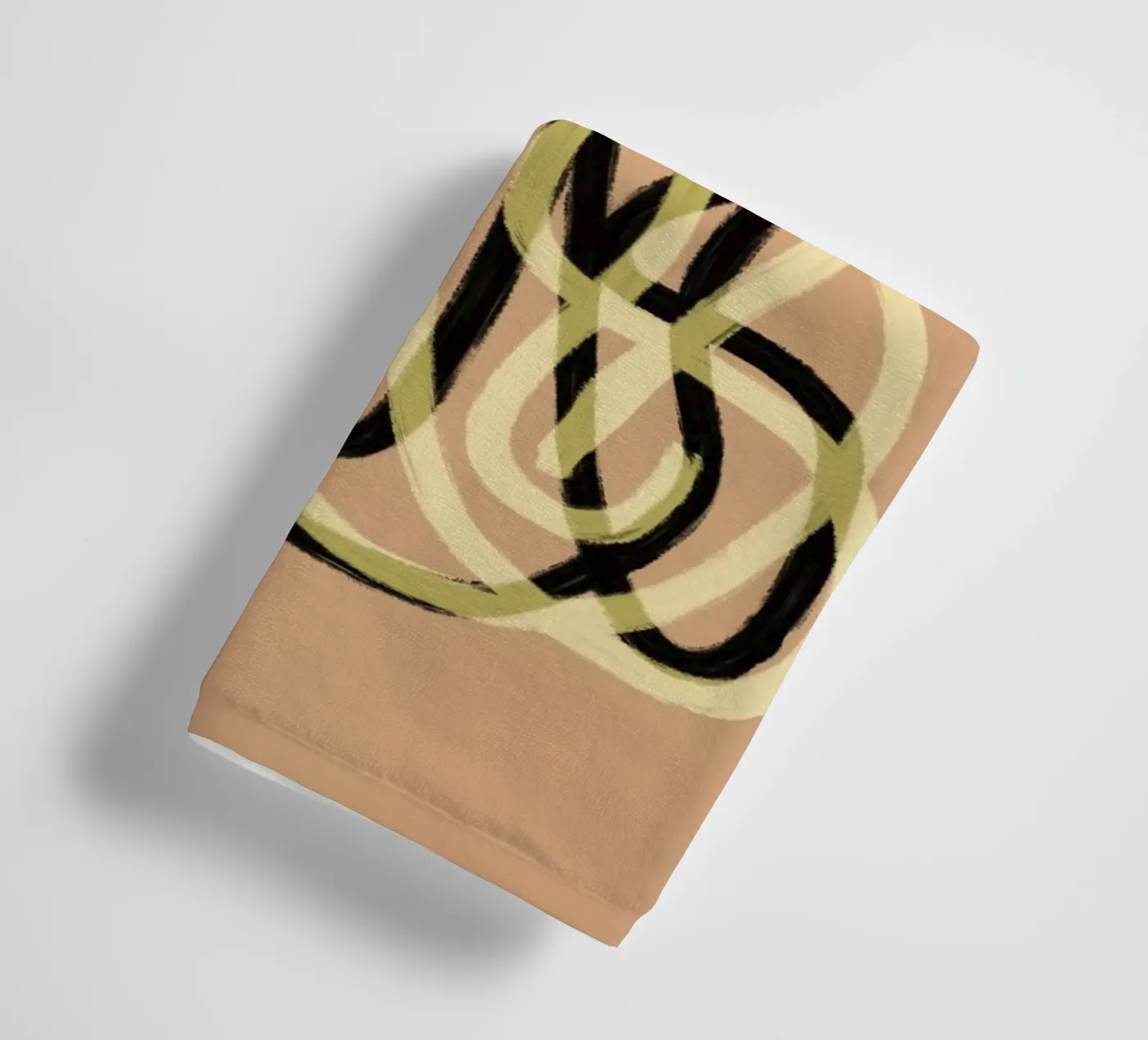 Scribbles 3 Handtuch von Studio Memb