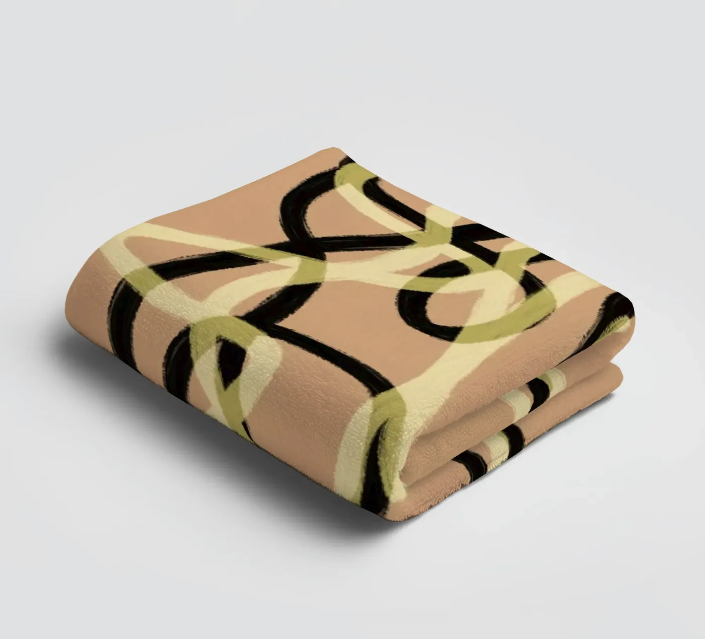 Scribbles 3 Handtuch von Studio Memb