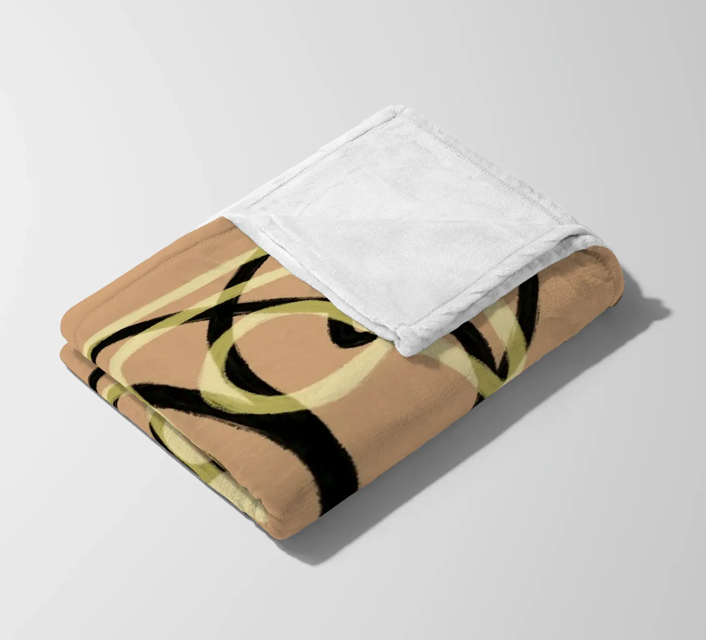 Scribbles 3 Fleecedecke von Studio Memb