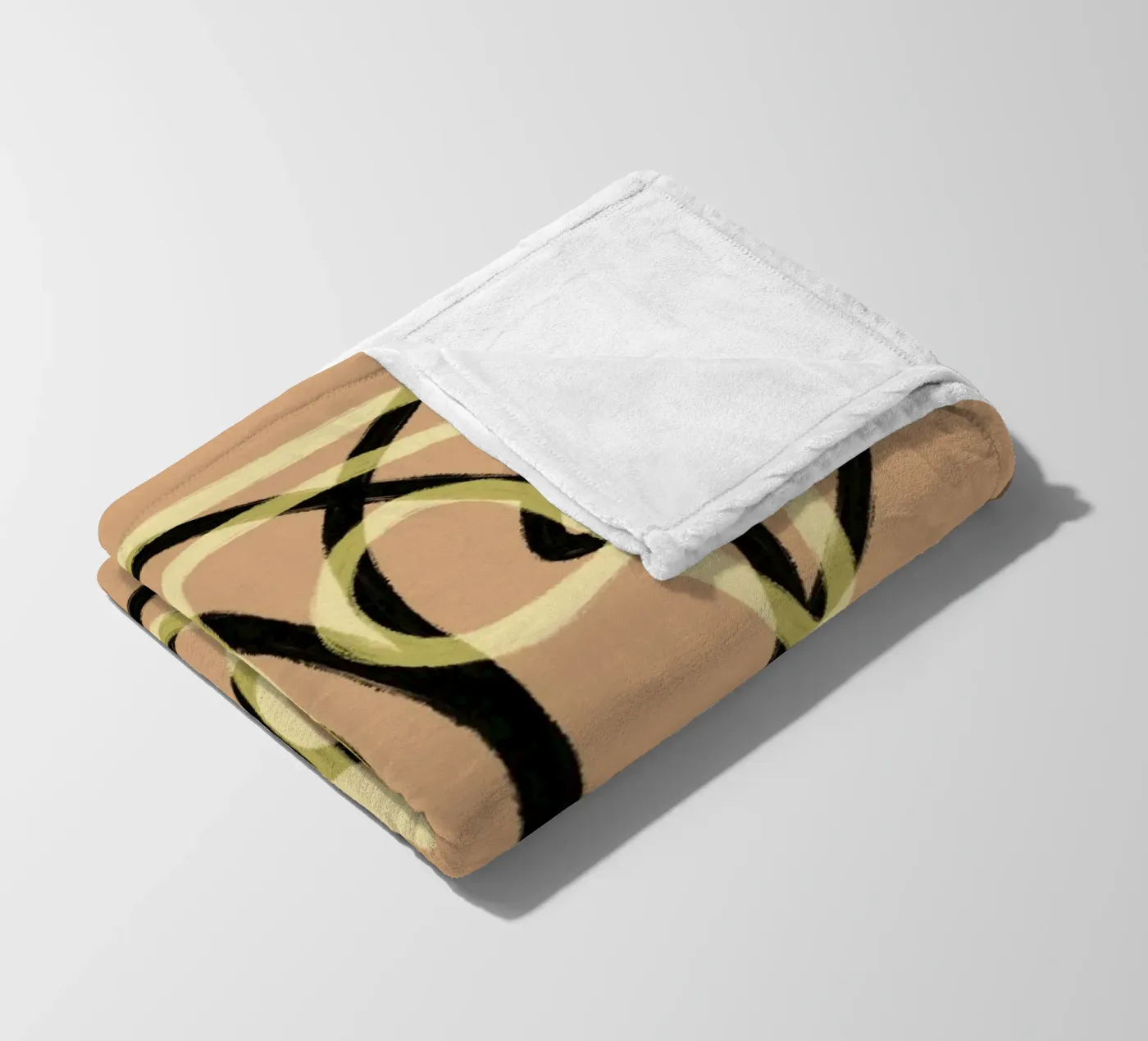 Scribbles 3 Fleecedecke von Studio Memb