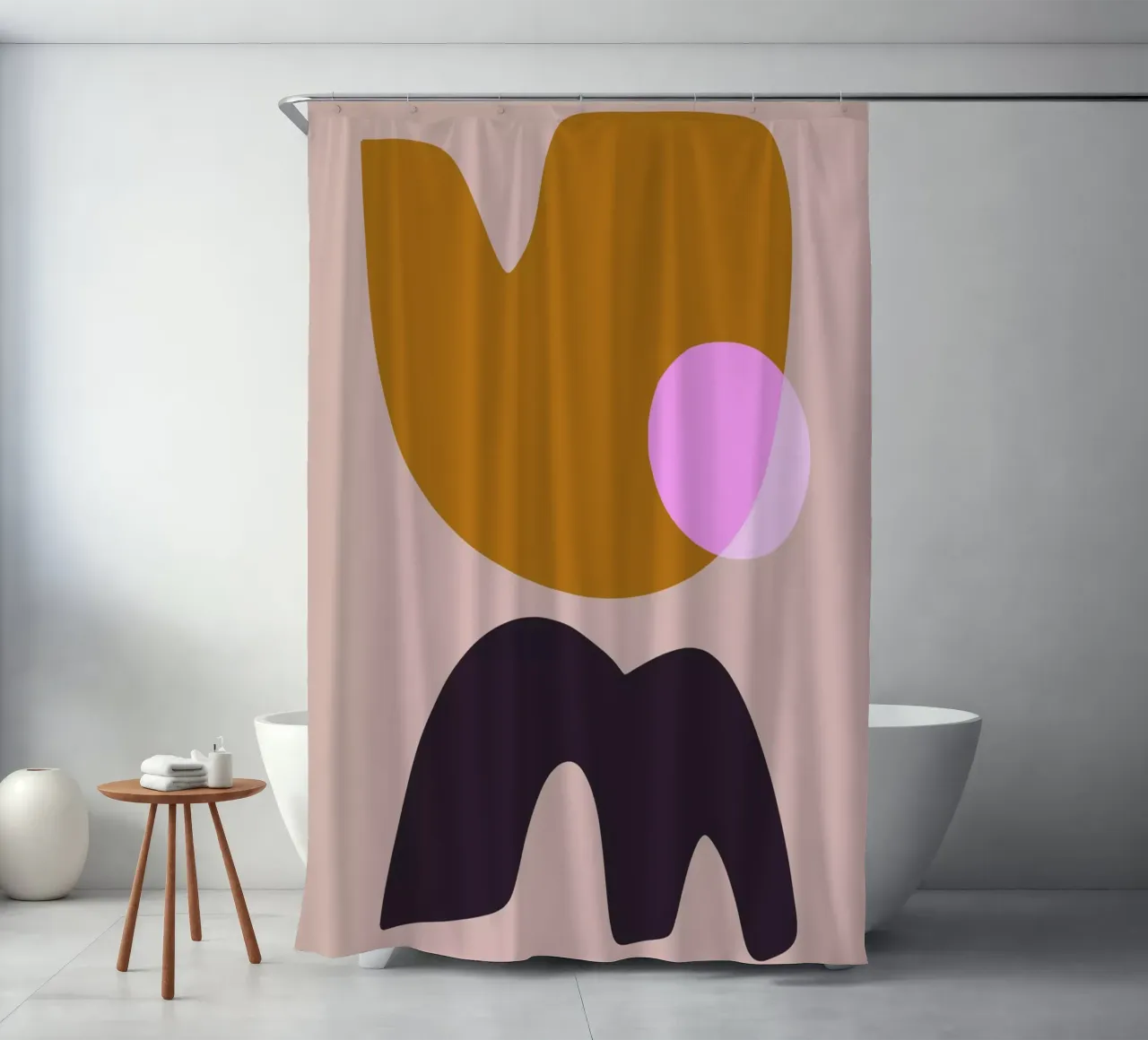 Shapes 2 tenda da doccia da Studio Memb