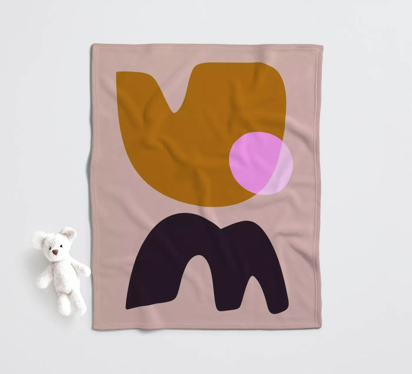 Shapes 2 fleecedeken van Studio Memb