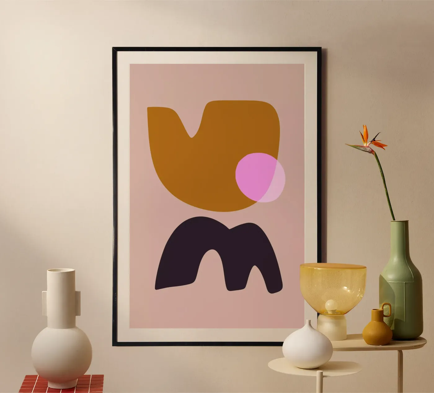 Shapes 2 poster van Studio Memb