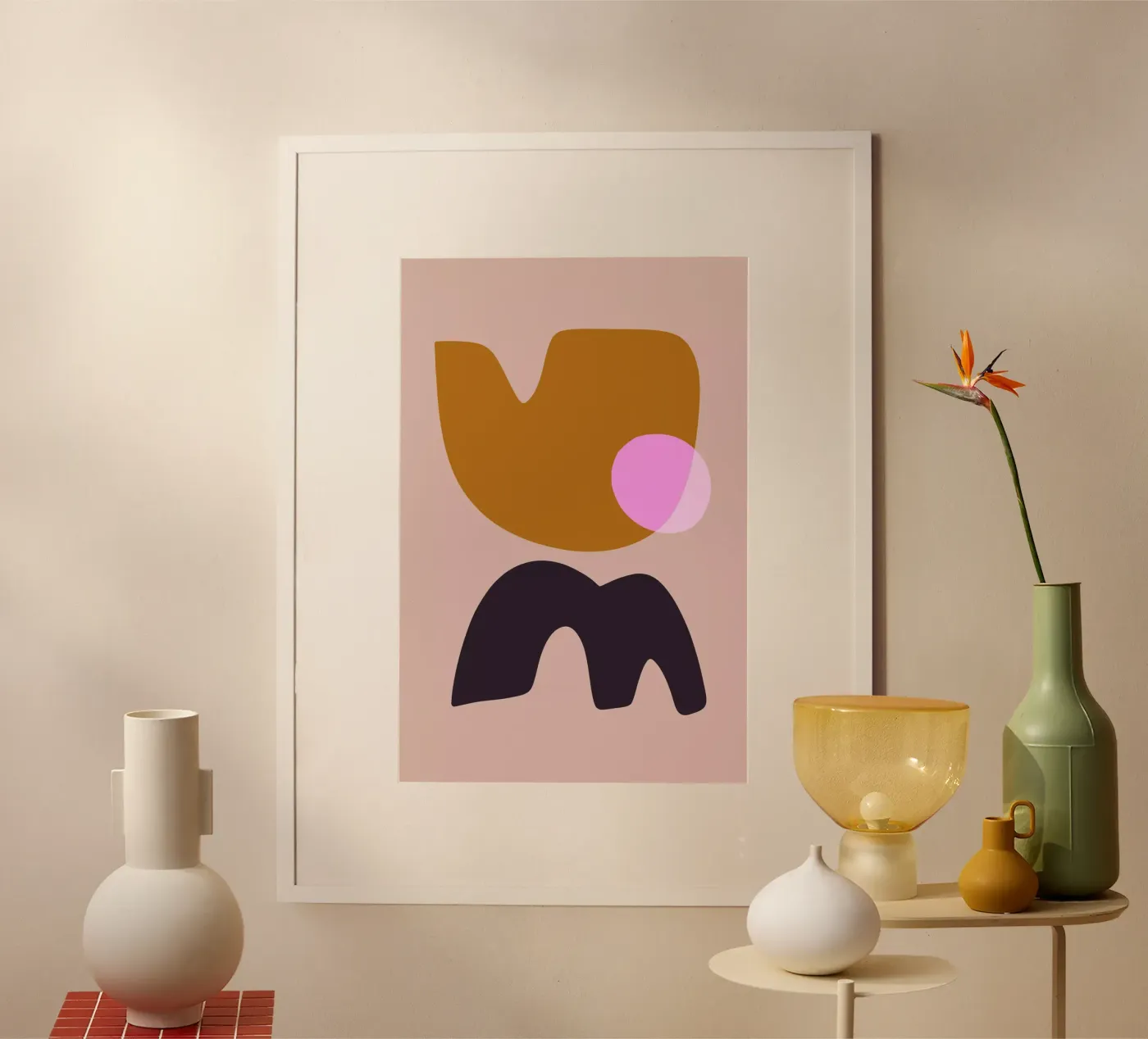Shapes 2 poster van Studio Memb