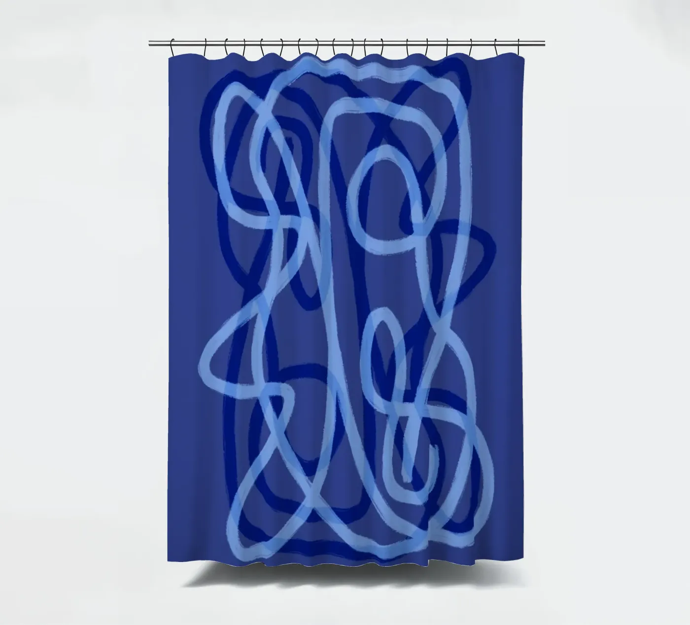 Scribbles 3X Duschvorhang von Studio Memb