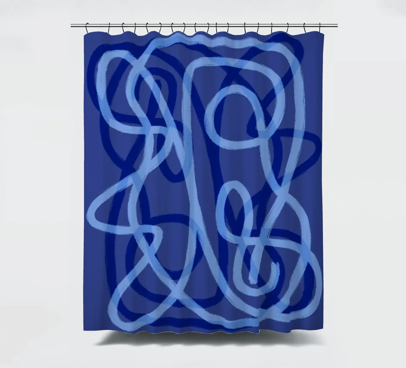 Scribbles 3X Duschvorhang von Studio Memb