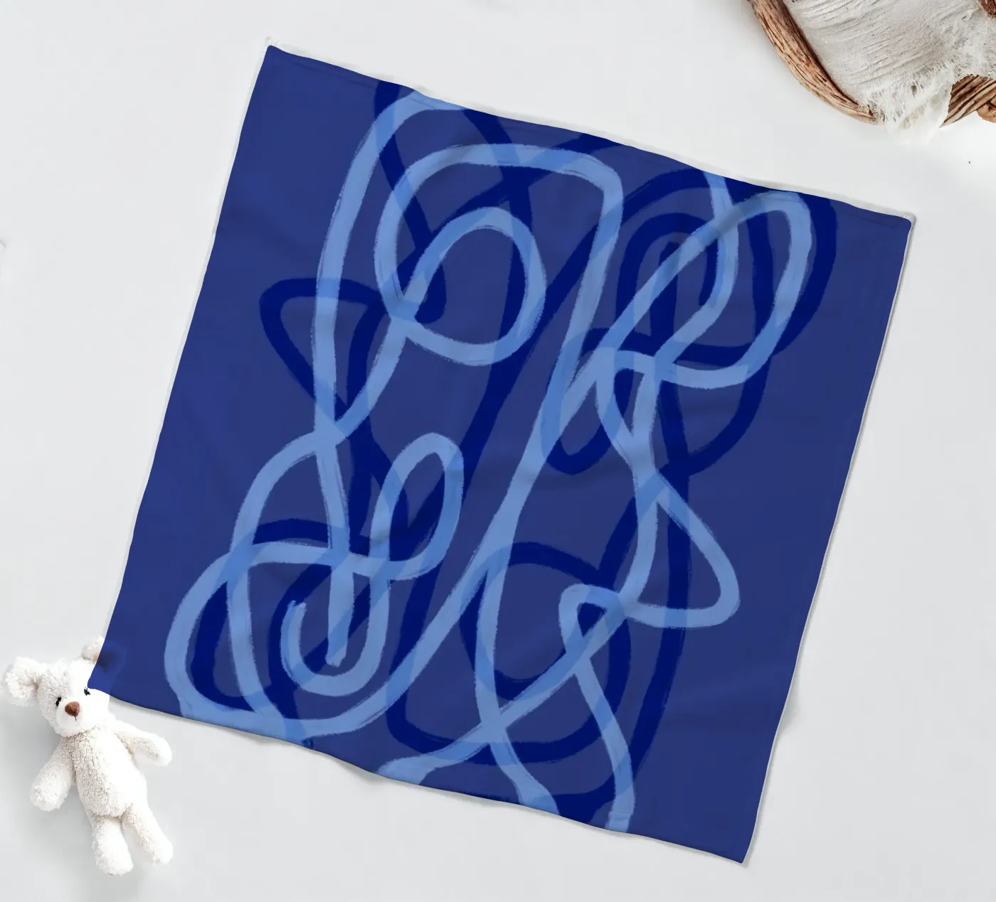 Scribbles 3X fleecedeken van Studio Memb