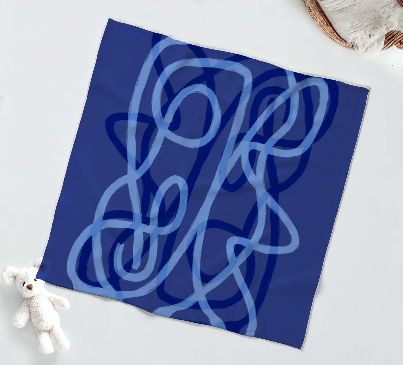 Scribbles 3X plaid polaire de Studio Memb