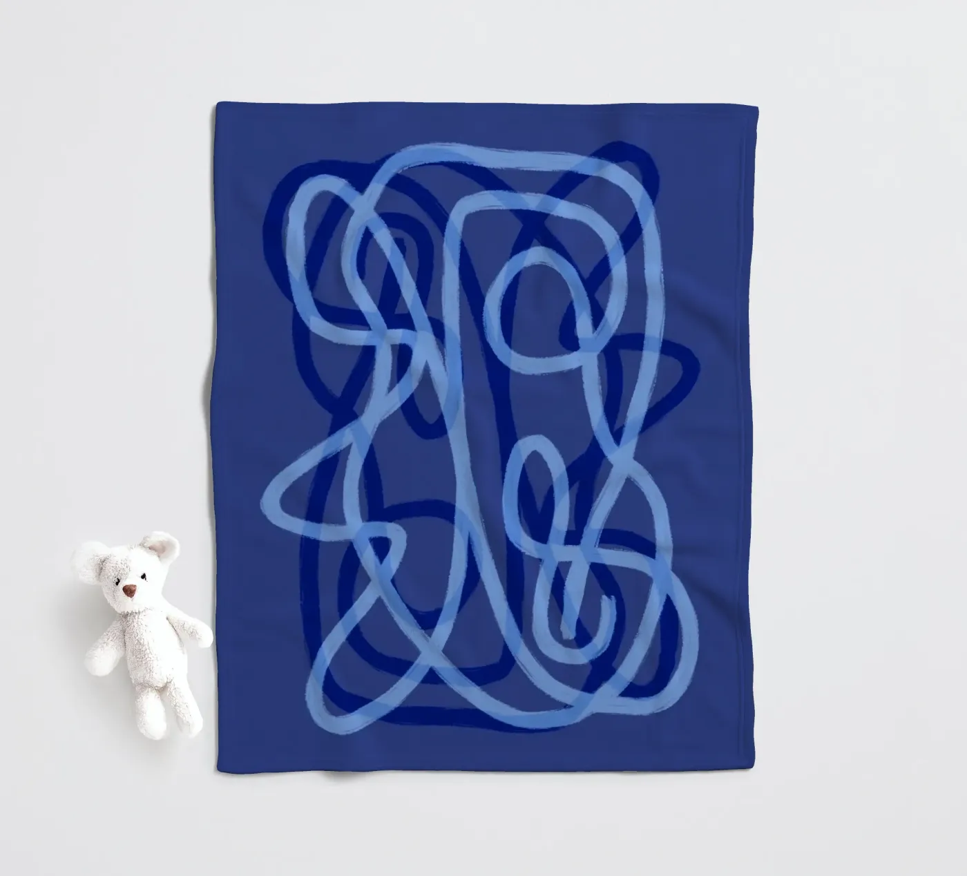 Scribbles 3X plaid polaire de Studio Memb