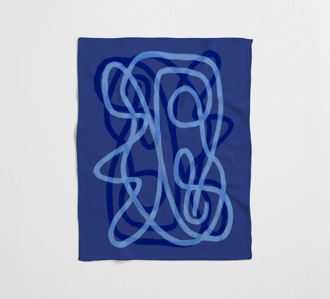 Scribbles 3X fleecedeken van Studio Memb