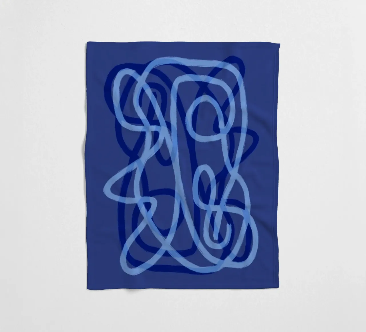 Scribbles 3X Fleecedecke von Studio Memb