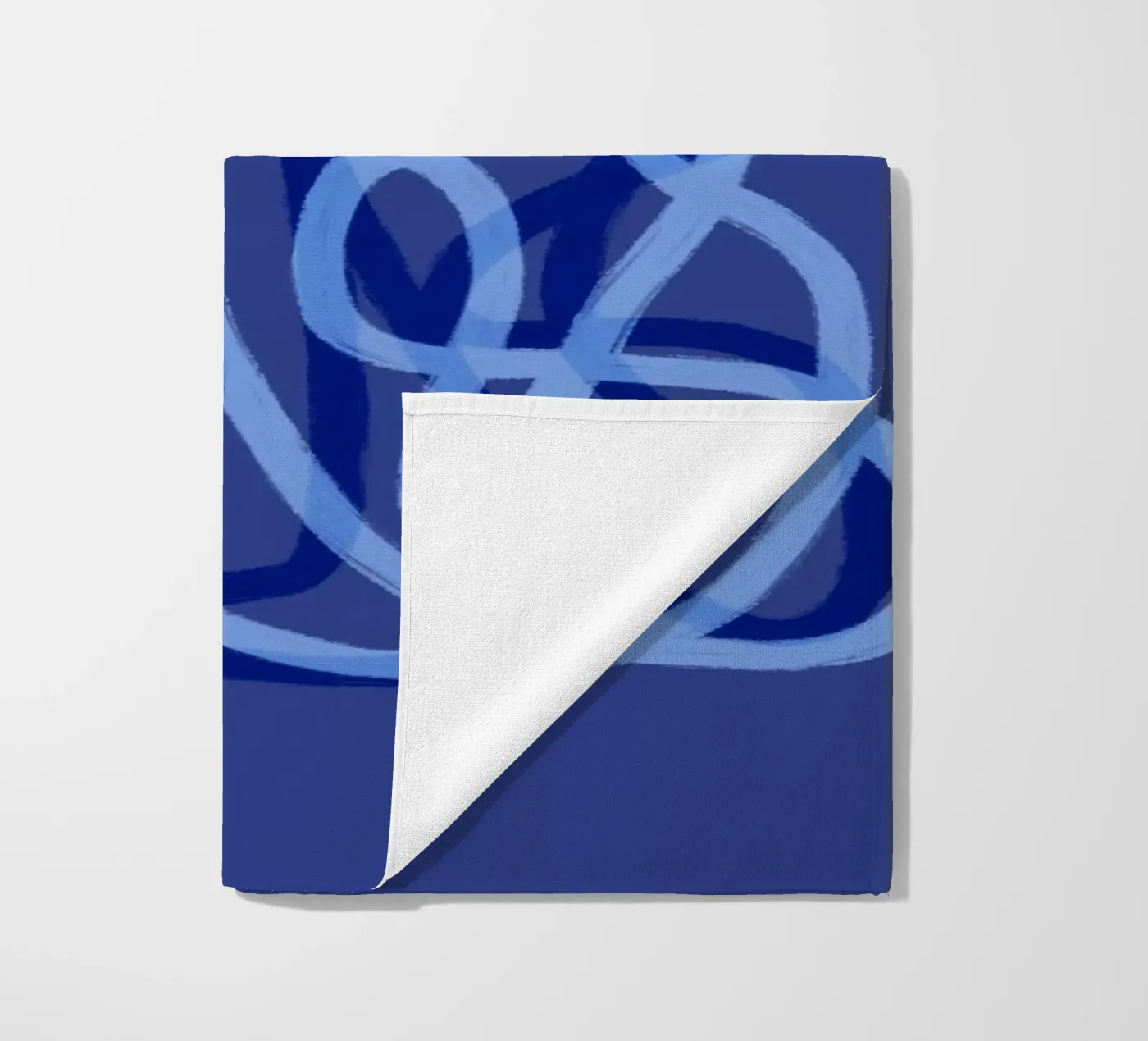 Scribbles 3X strandhanddoek van Studio Memb