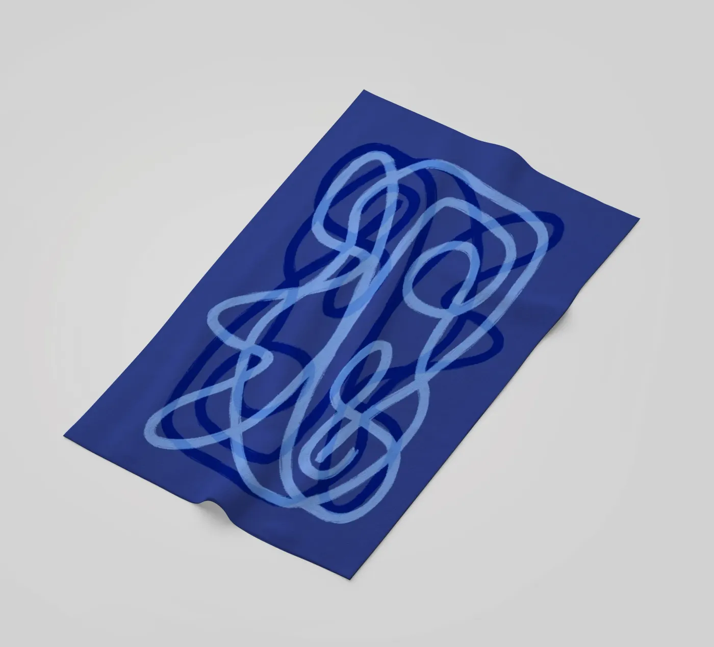 Scribbles 3X strandhanddoek van Studio Memb