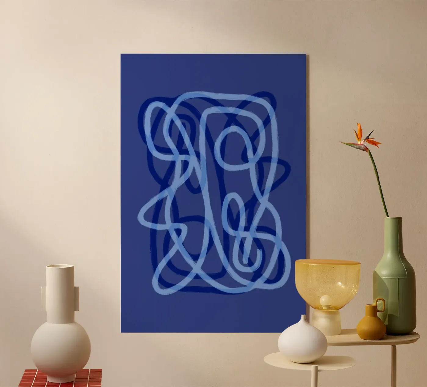 Scribbles 3X acrylic glass by Studio Memb