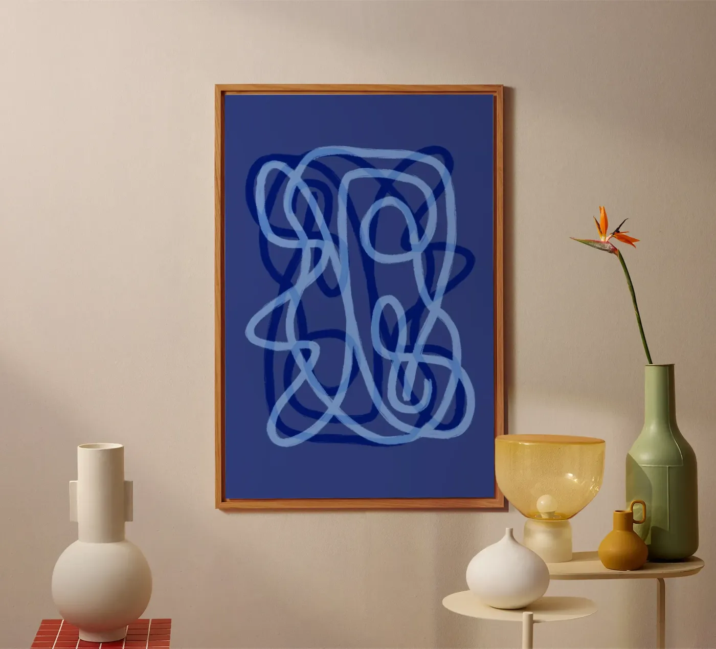 Scribbles 3X alluminio dibond da Studio Memb